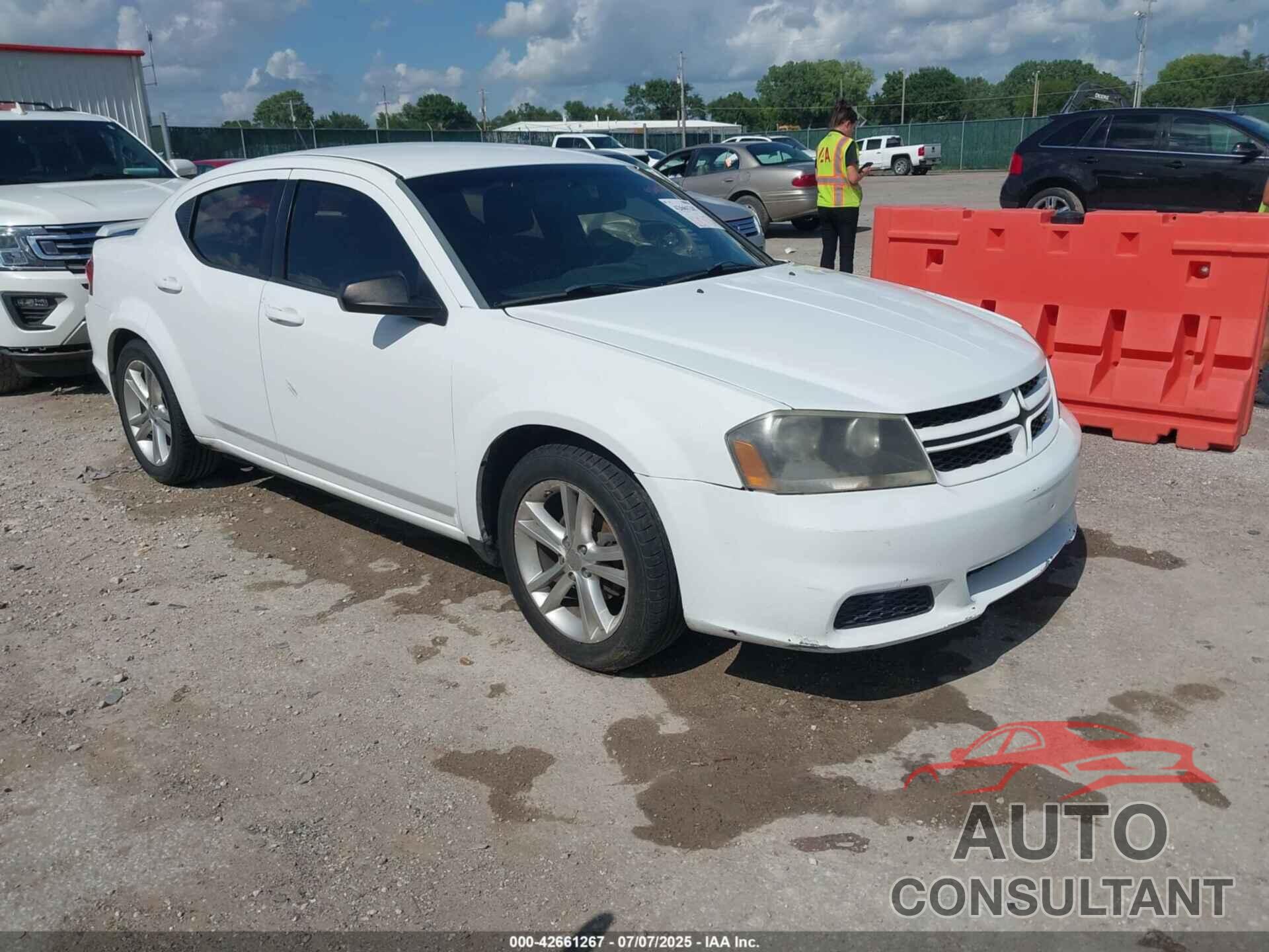 DODGE AVENGER 2014 - 1C3CDZABXEN174775
