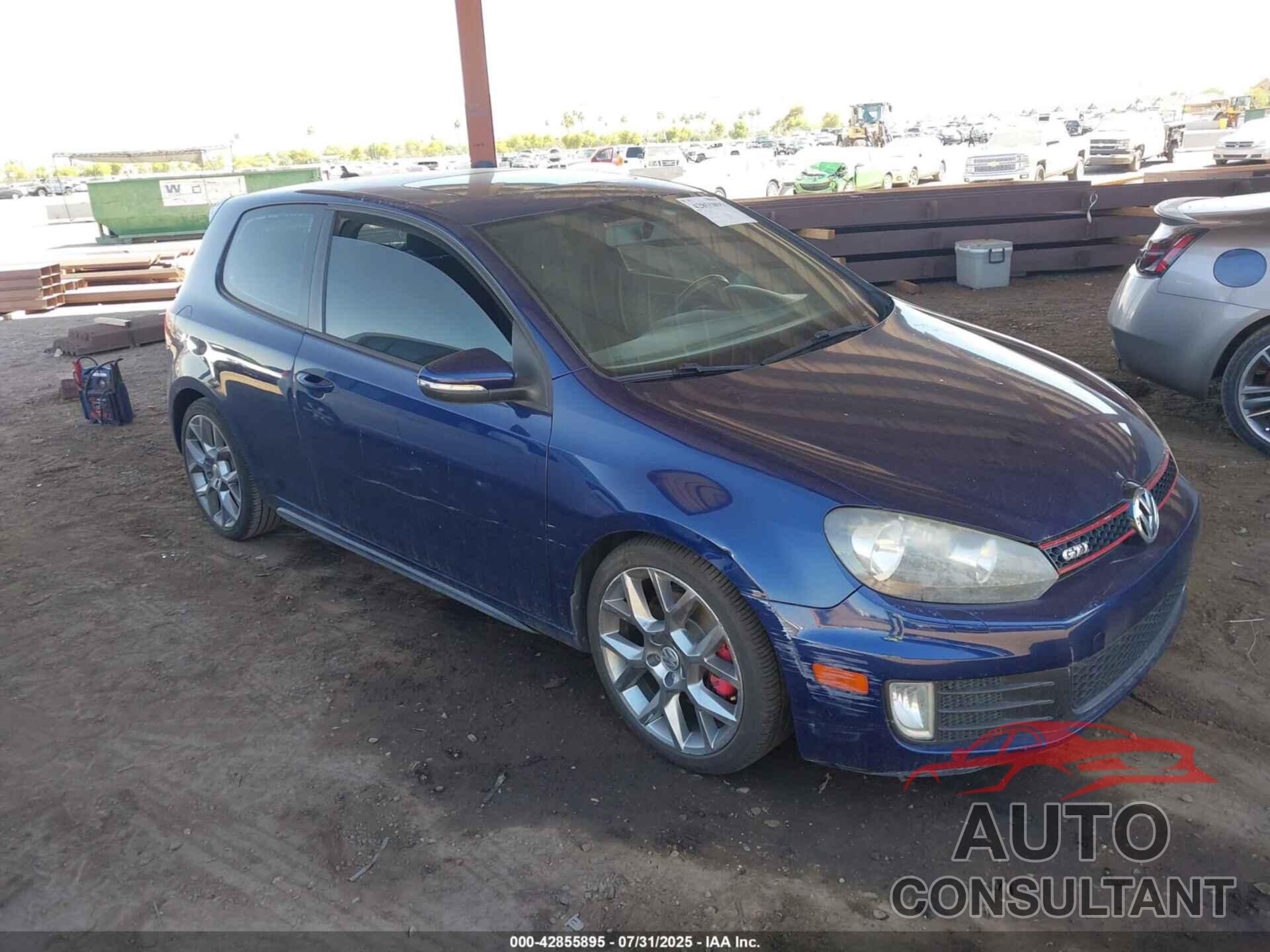 VOLKSWAGEN GTI 2013 - WVWFD7AJ9DW031216