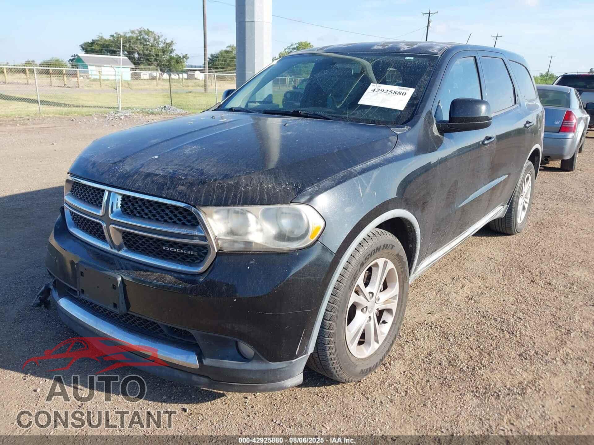 DODGE DURANGO 2011 - 1D4RD2GG4BC630201