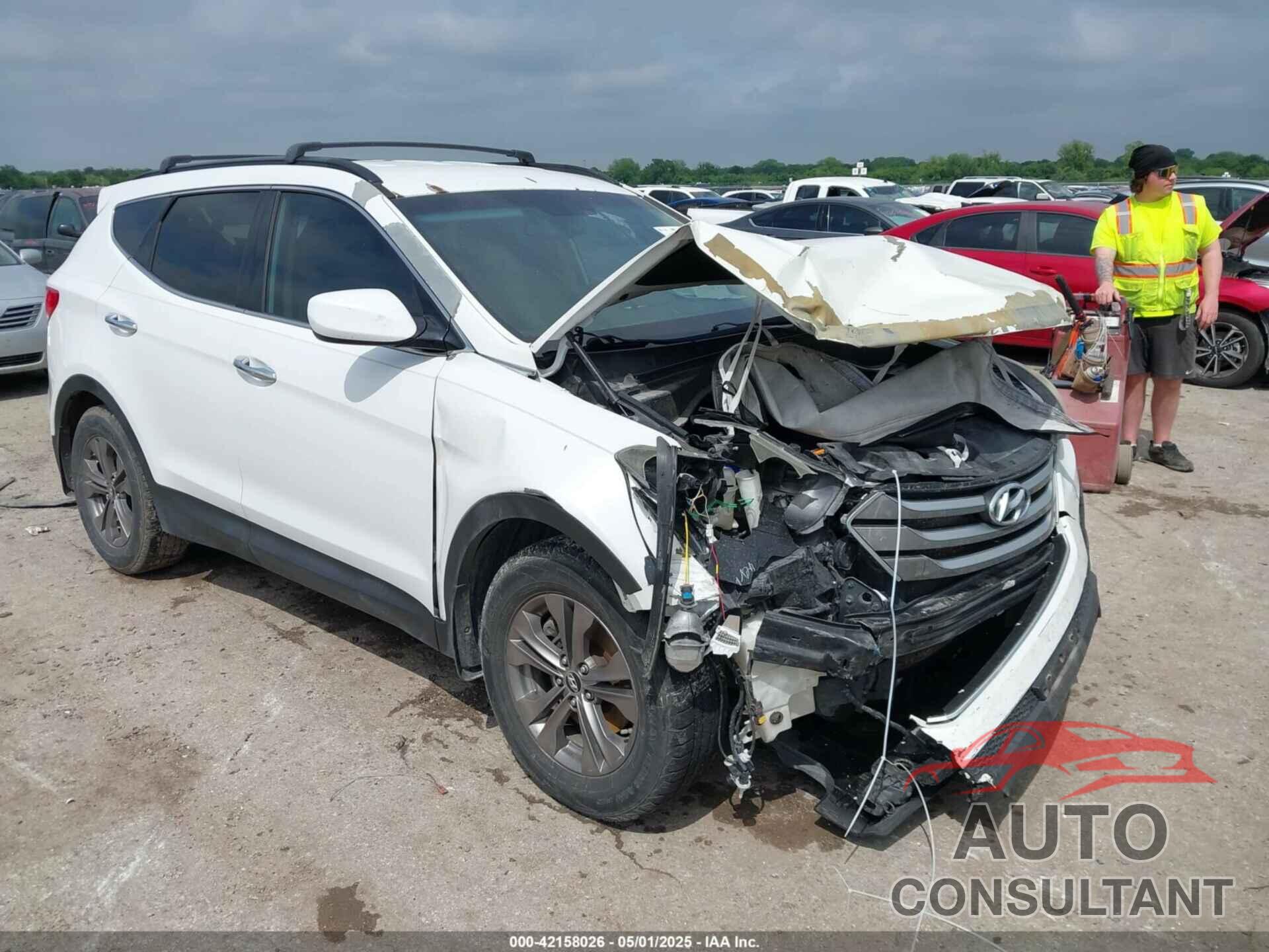HYUNDAI SANTA FE SPORT 2015 - 5XYZU3LB6FG235449