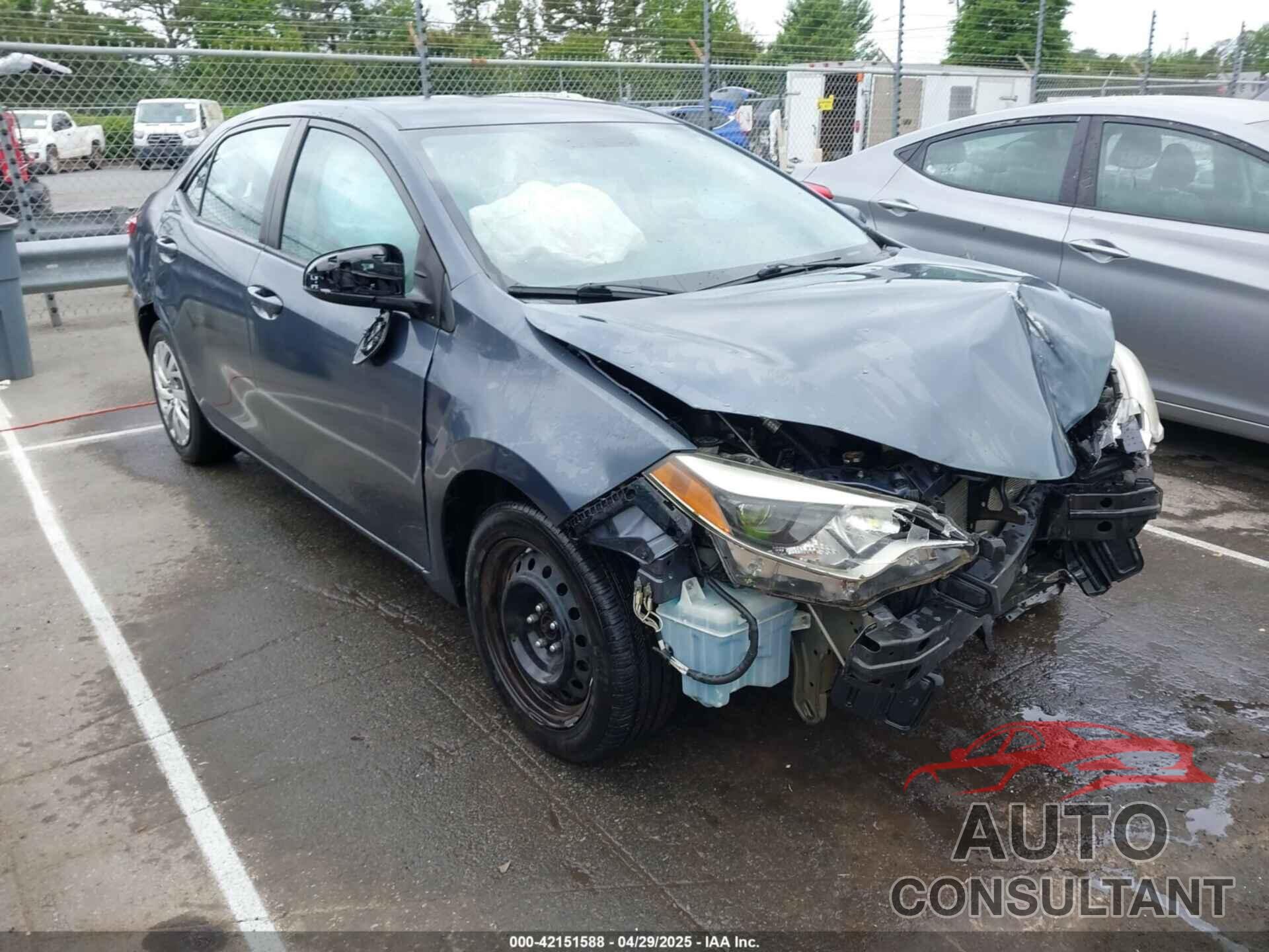TOYOTA COROLLA 2014 - 5YFBURHE2EP134443