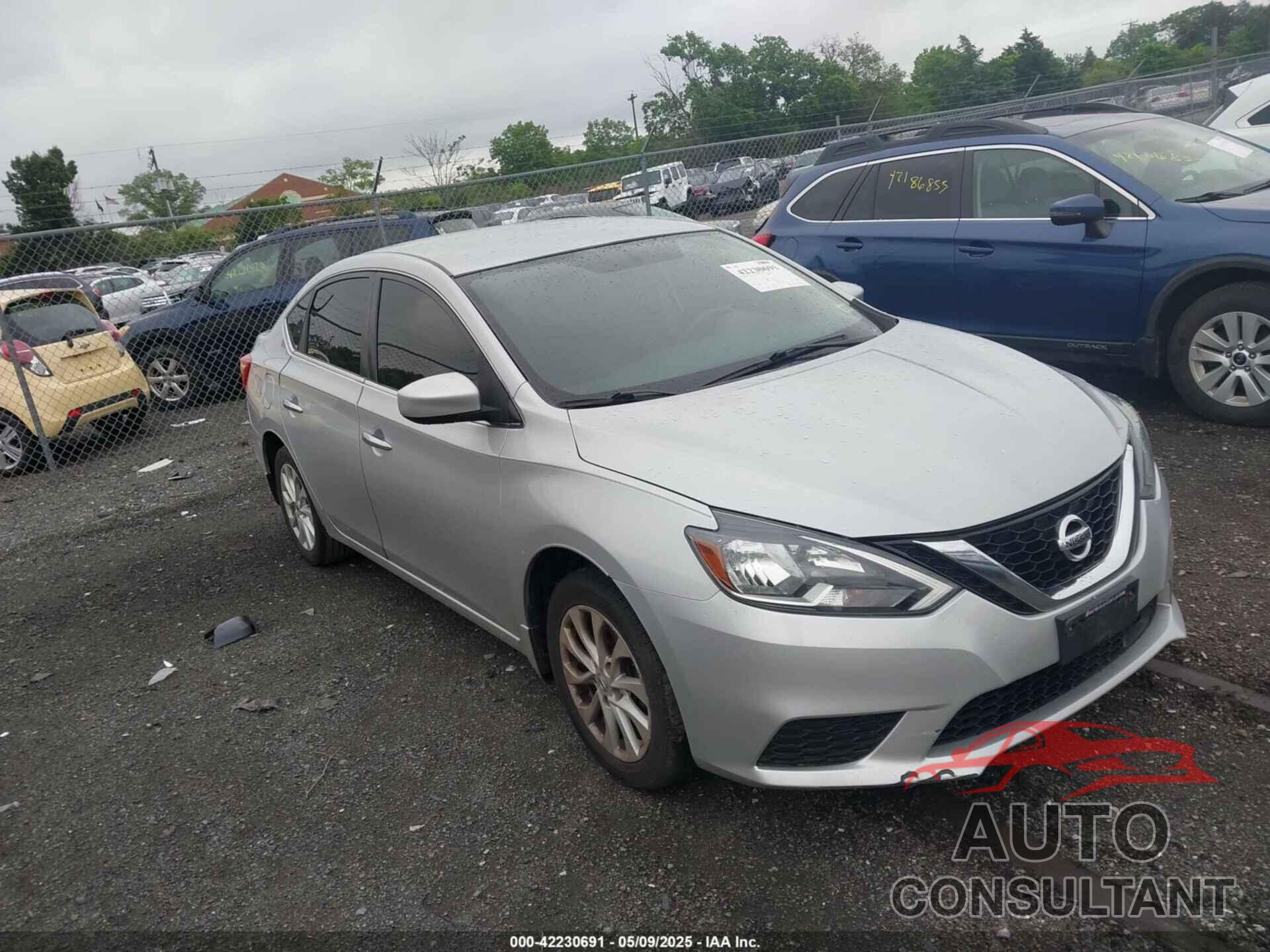 NISSAN SENTRA 2019 - 3N1AB7AP8KY392790