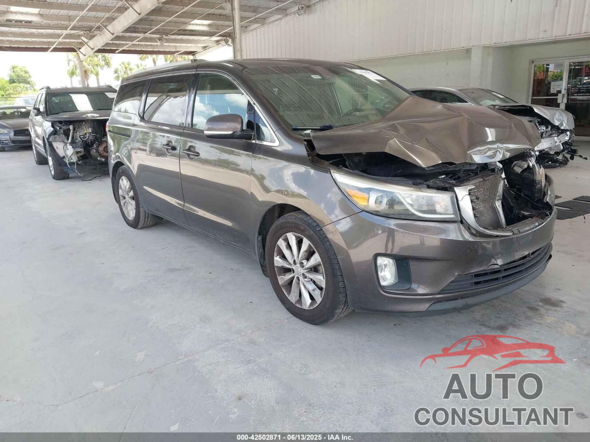 KIA SEDONA 2015 - KNDMC5C19F6051416