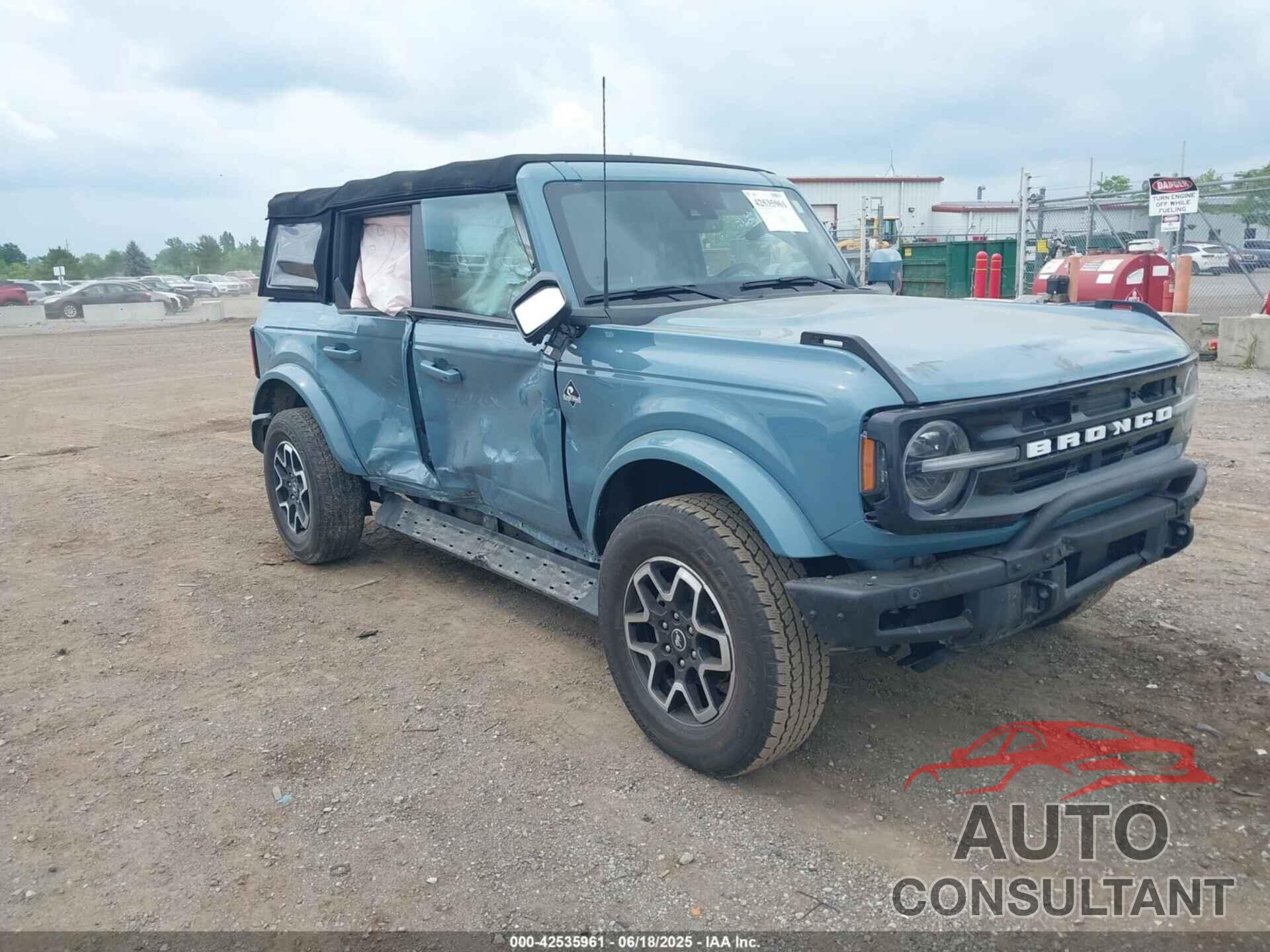 FORD BRONCO 2022 - 1FMDE5BH6NLB76667