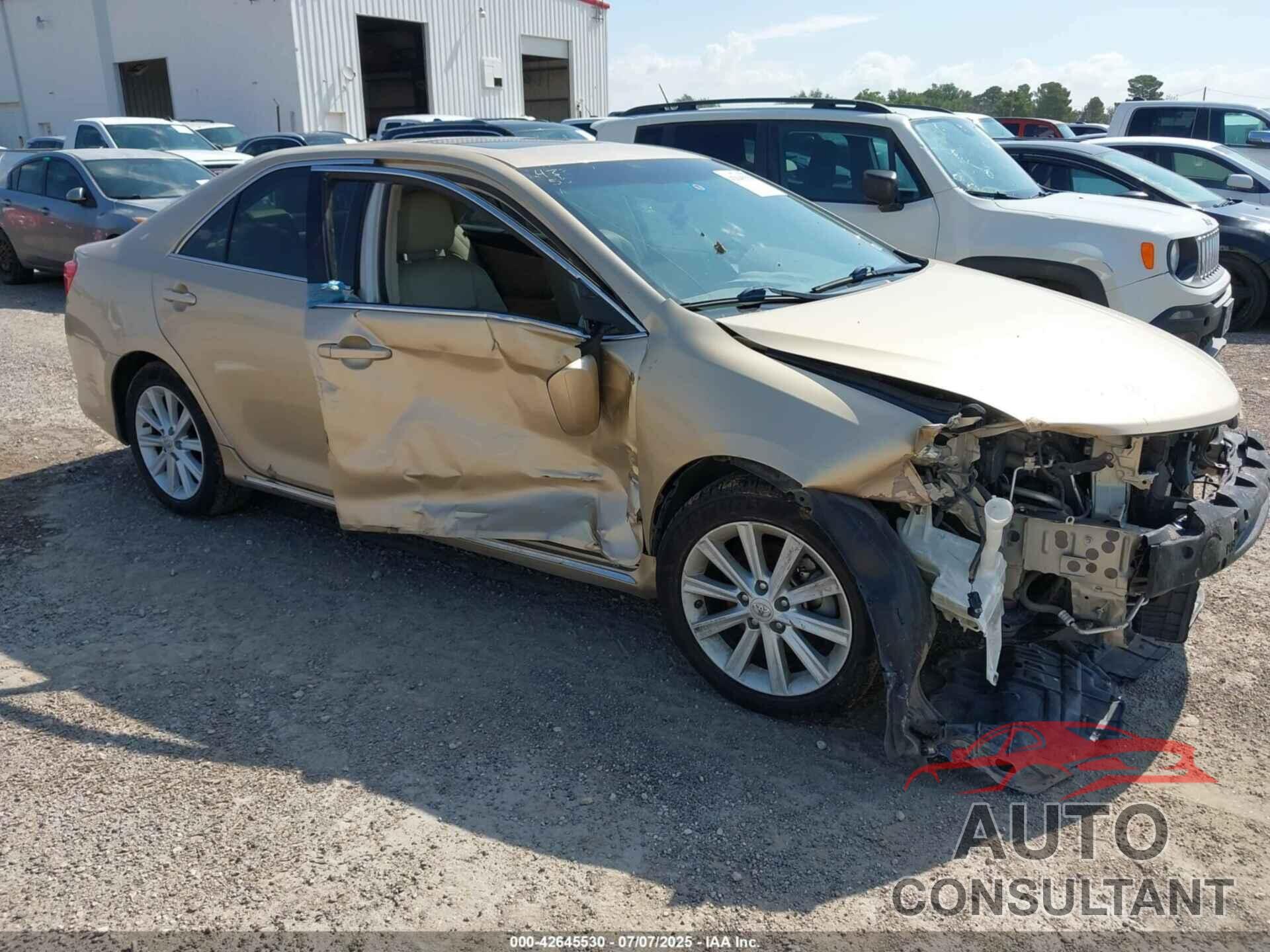 TOYOTA CAMRY 2012 - 4T1BK1FK9CU001061