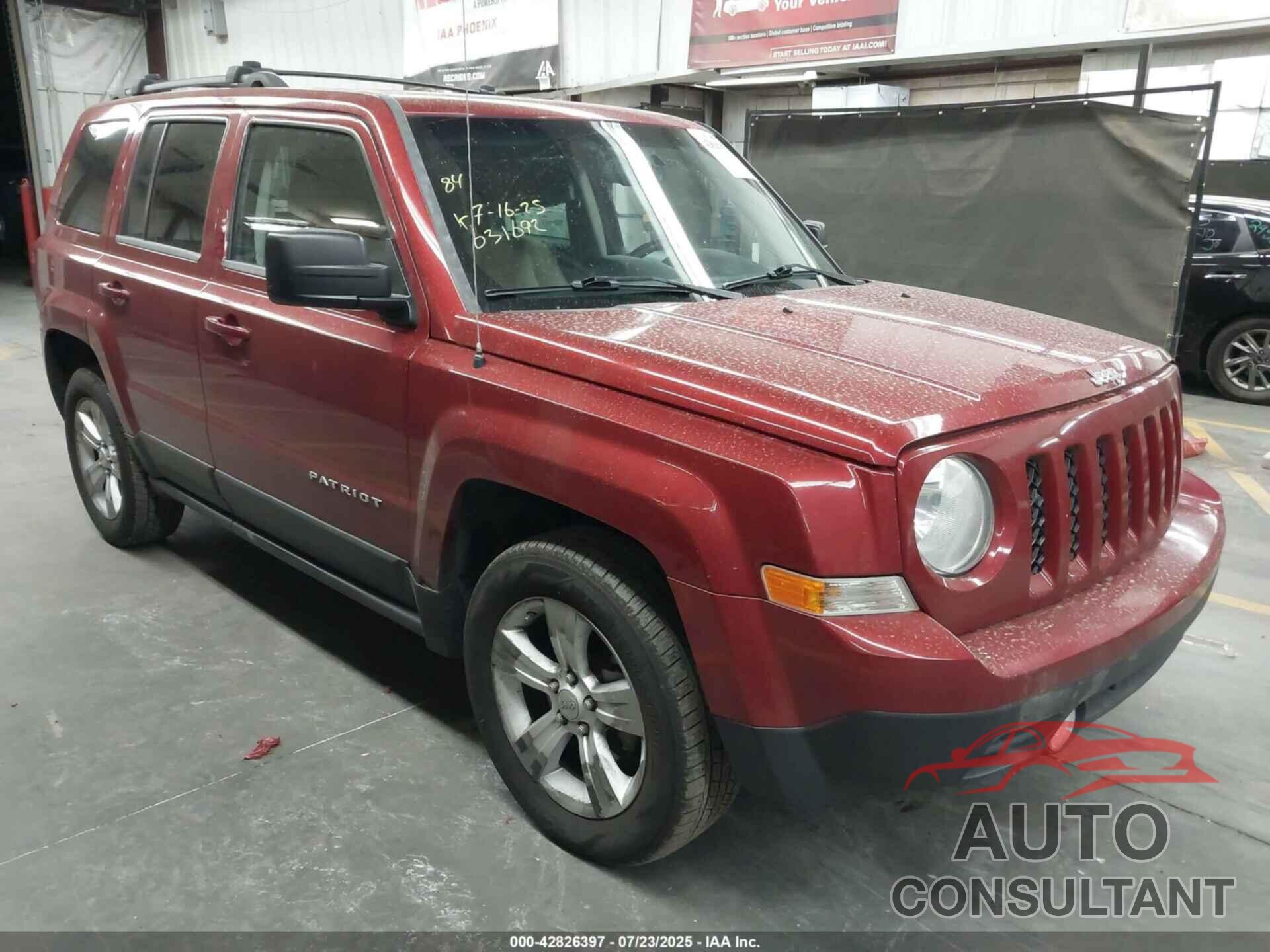JEEP PATRIOT 2012 - 1C4NJPFB6CD631692