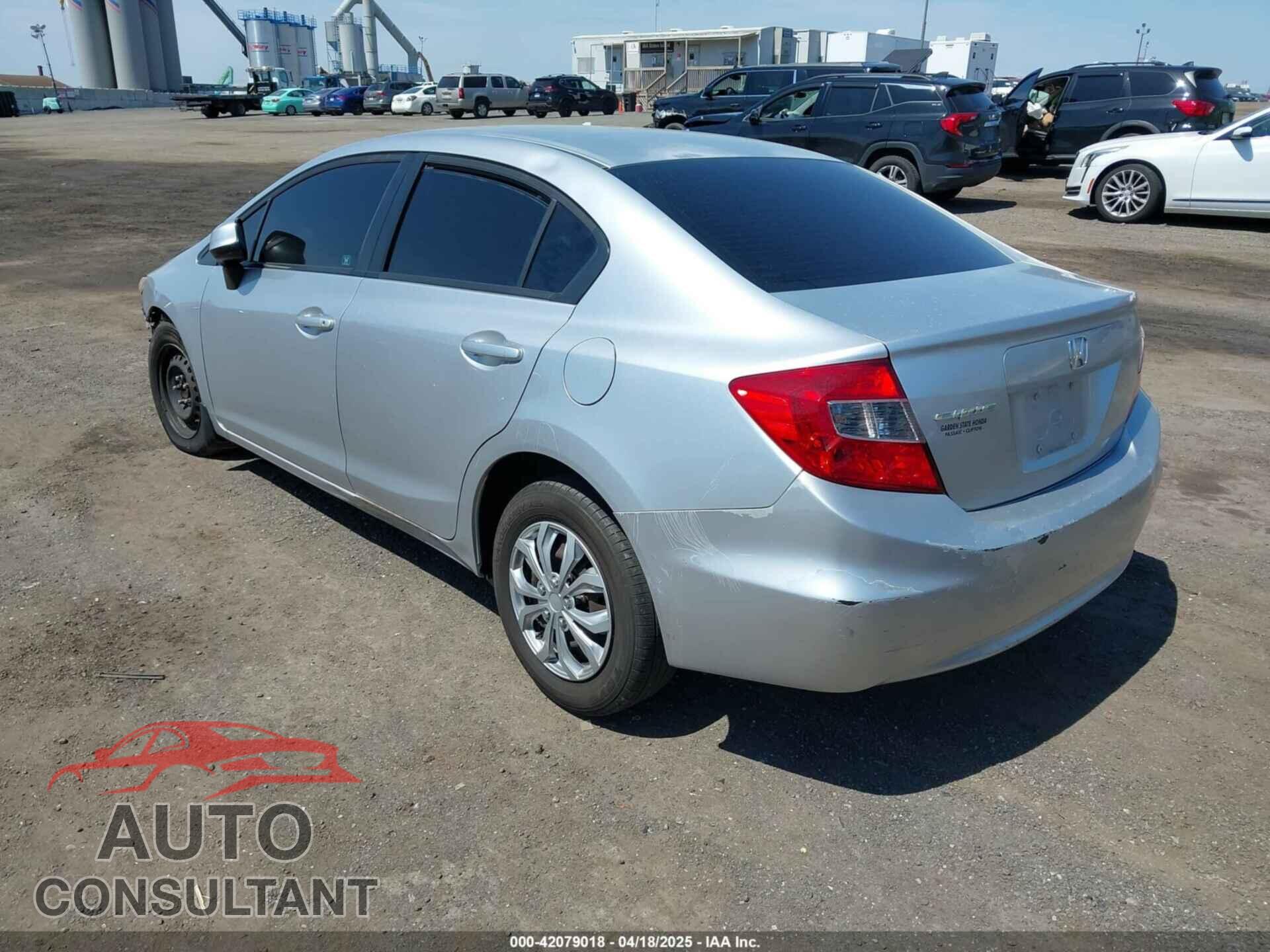 HONDA CIVIC 2012 - 2HGFB2F56CH314403