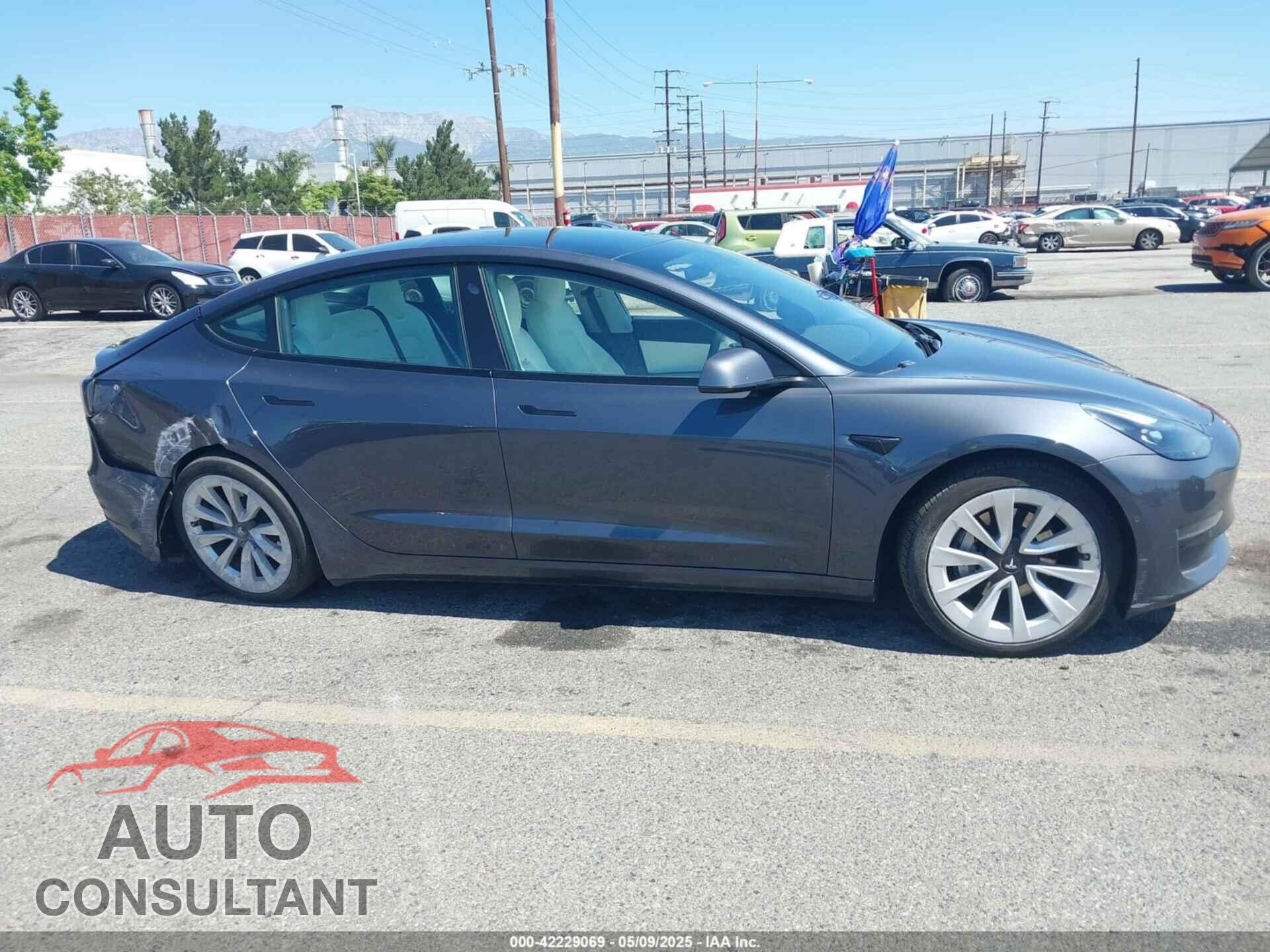 TESLA MODEL 3 2021 - 5YJ3E1EA0MF908736
