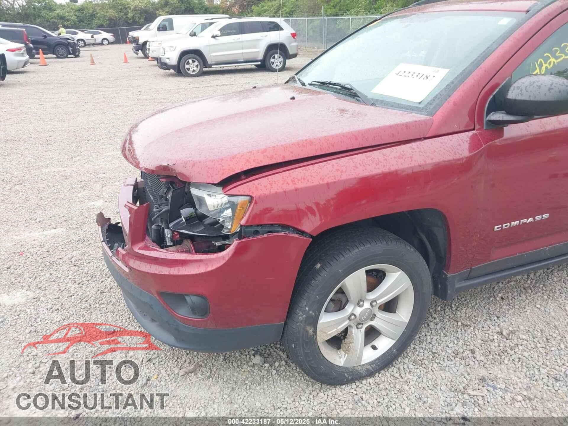 JEEP COMPASS 2017 - 1C4NJCBA9HD148078