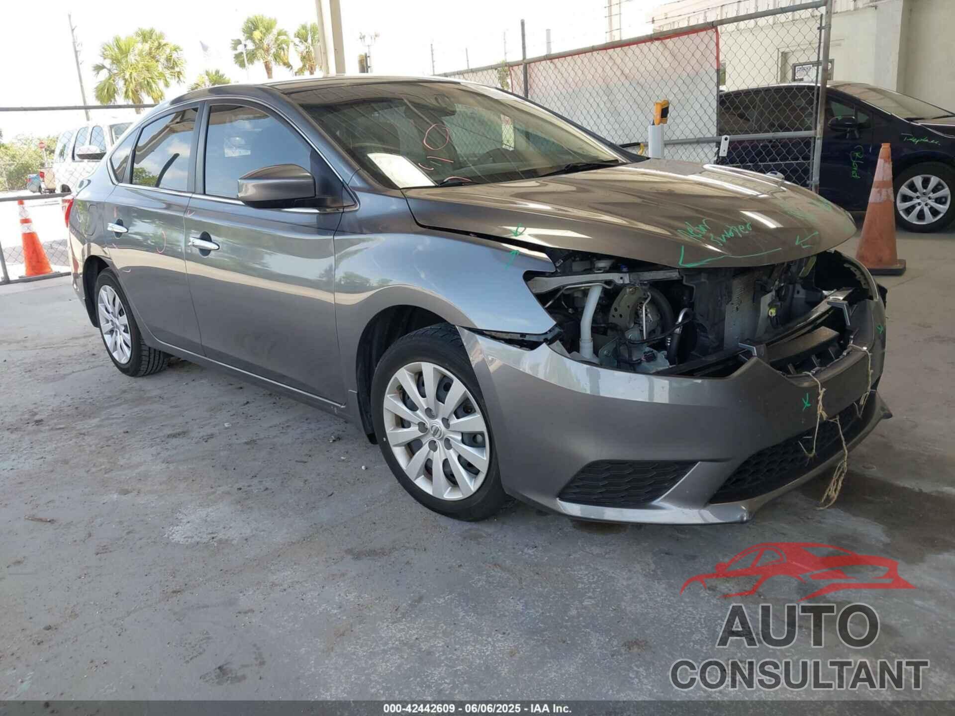 NISSAN SENTRA 2017 - 3N1AB7AP5HY243973