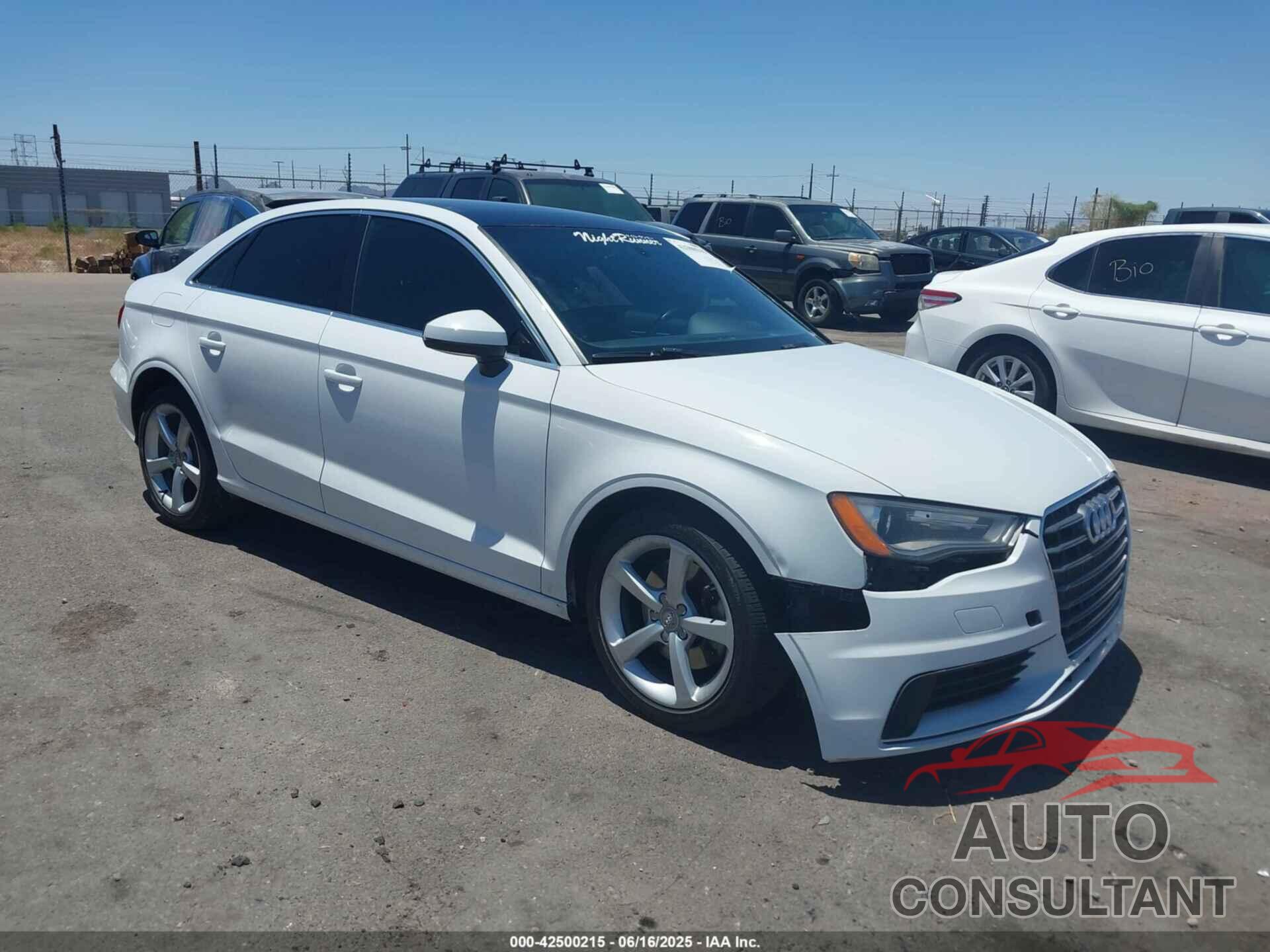 AUDI A3 2015 - WAUACGFF5F1105178
