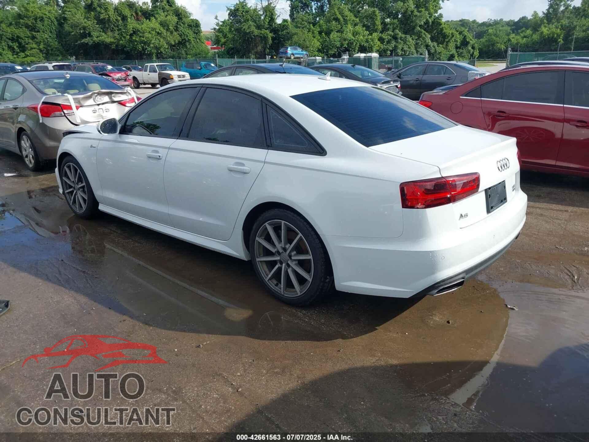 AUDI A6 2017 - WAUF2AFC0HN020014