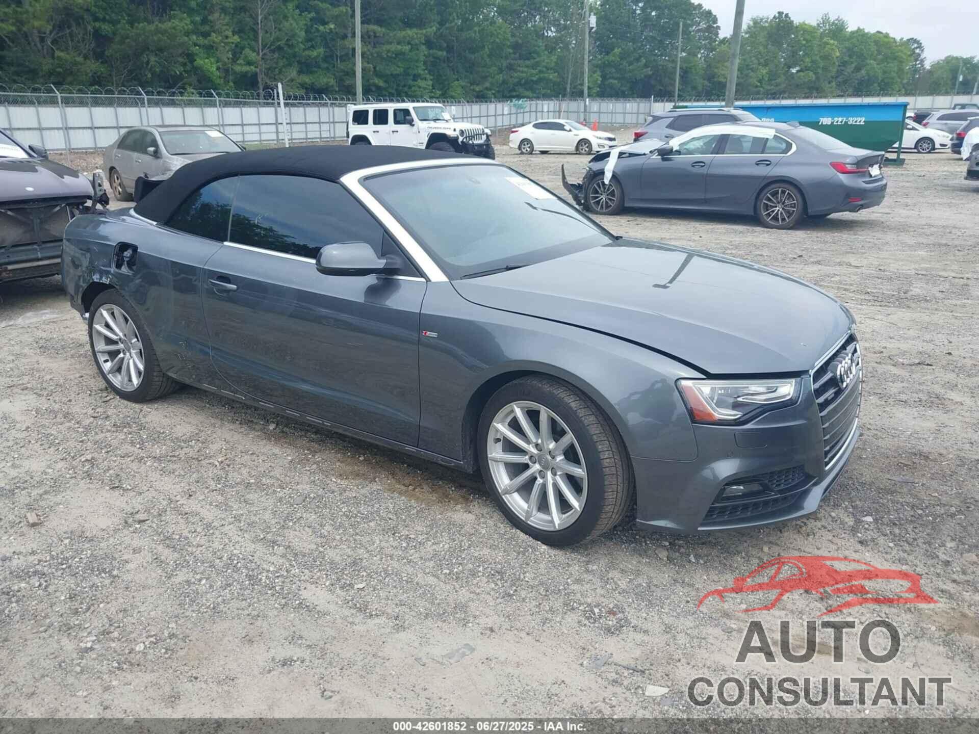 AUDI A5 2017 - WAUD2AFH2HN004402