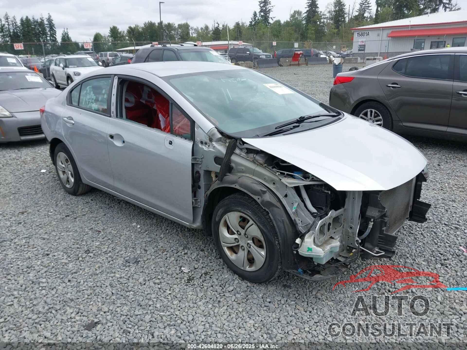 HONDA CIVIC 2015 - 19XFB2F52FE227385
