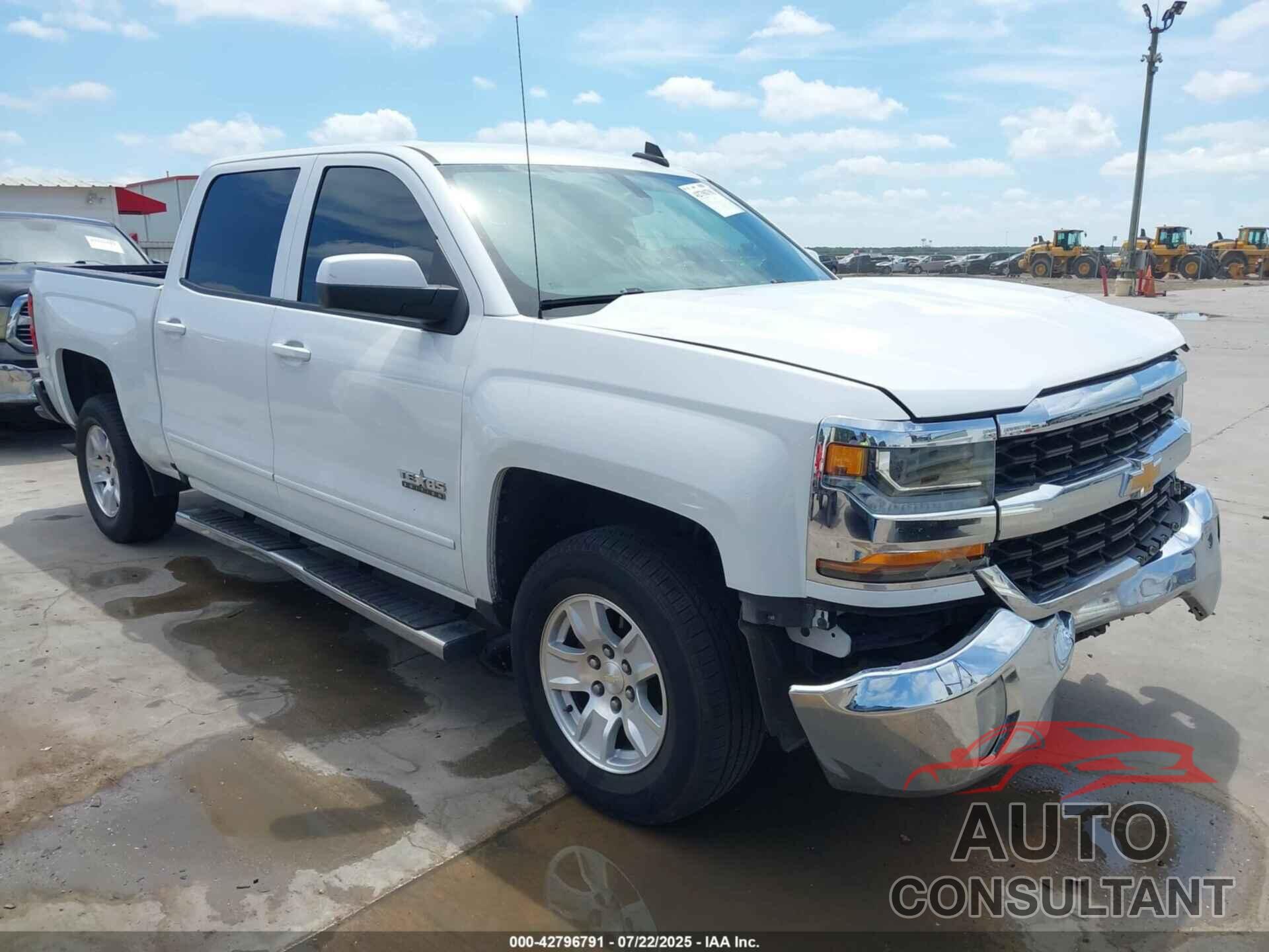 CHEVROLET SILVERADO 1500 2017 - 3GCPCREH2HG499612