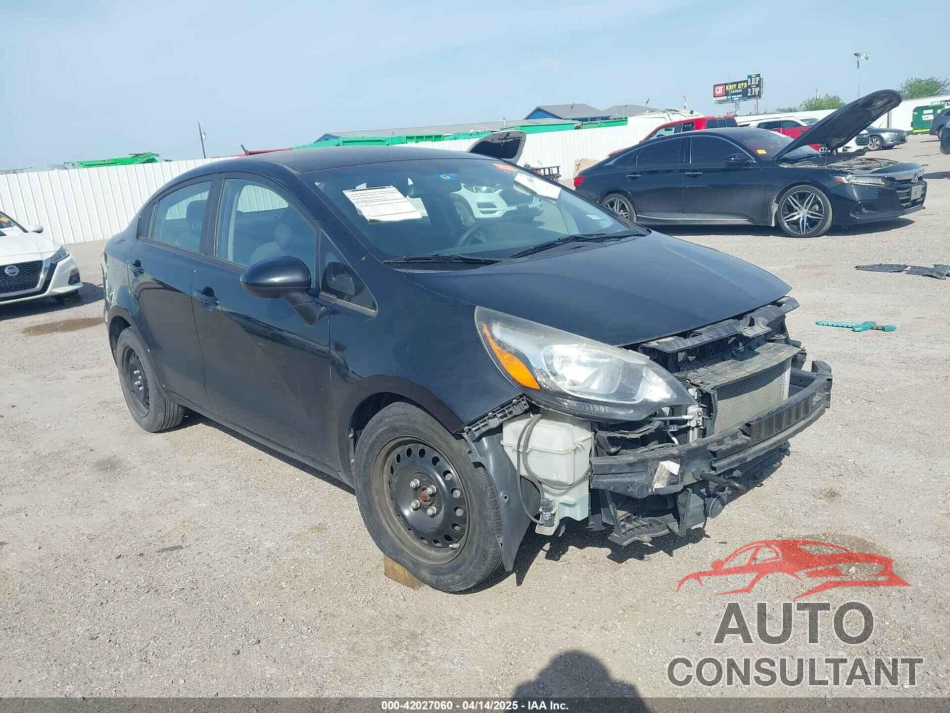 KIA RIO 2017 - KNADM4A36H6005389