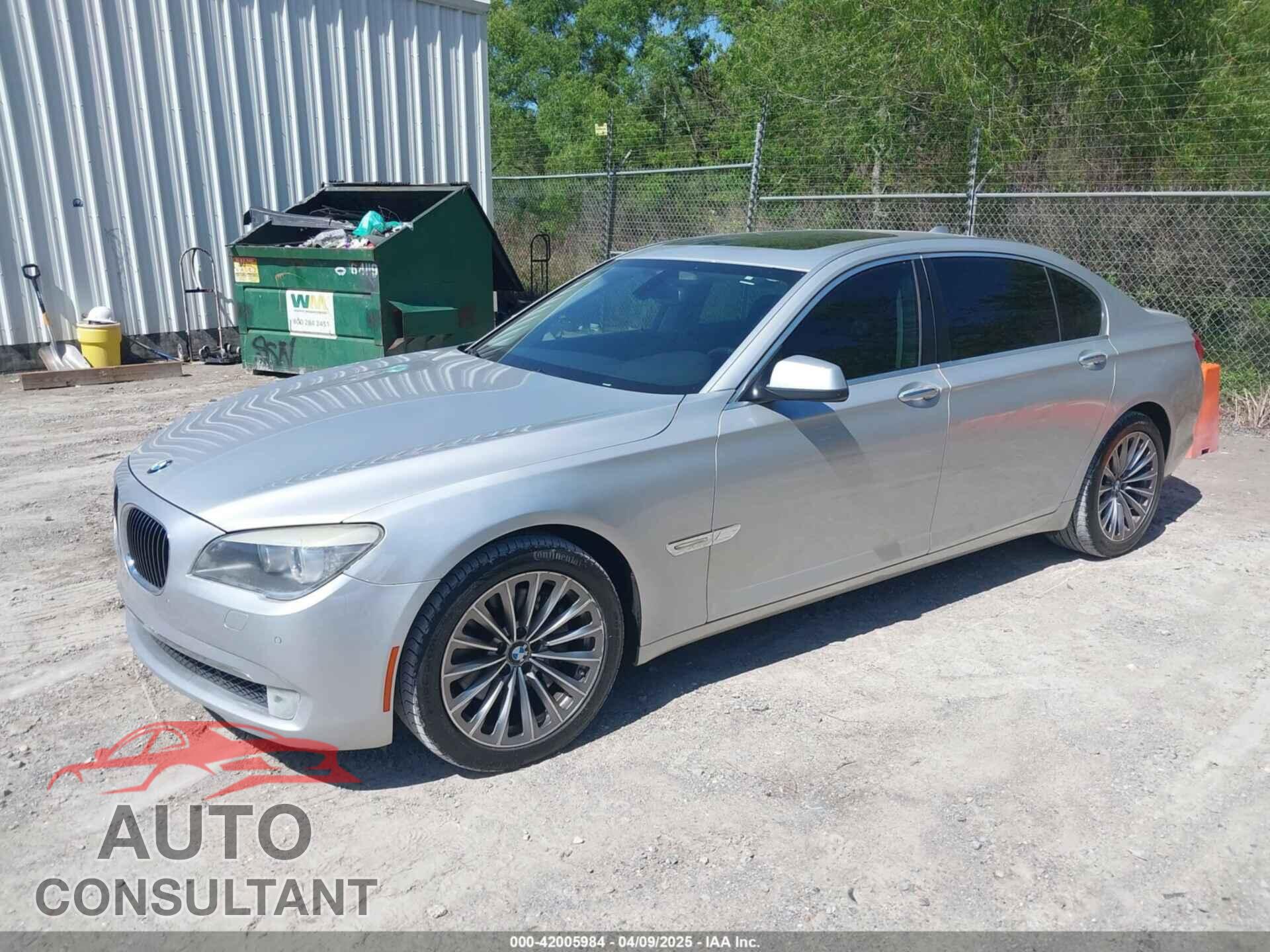 BMW 740LI 2012 - WBAKB4C5XCC575398