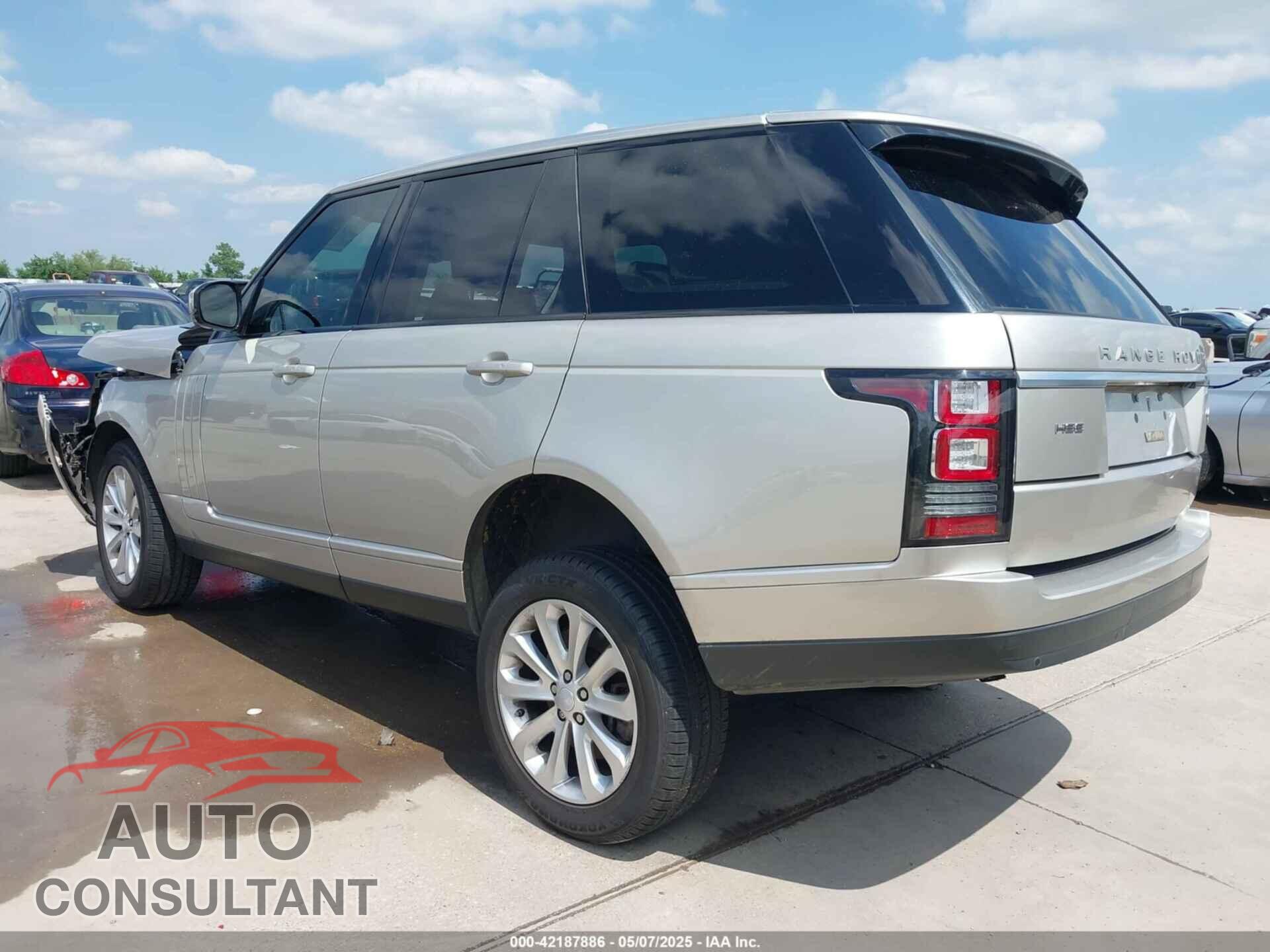 LAND ROVER RANGE ROVER 2017 - SALGS2FV6HA374375
