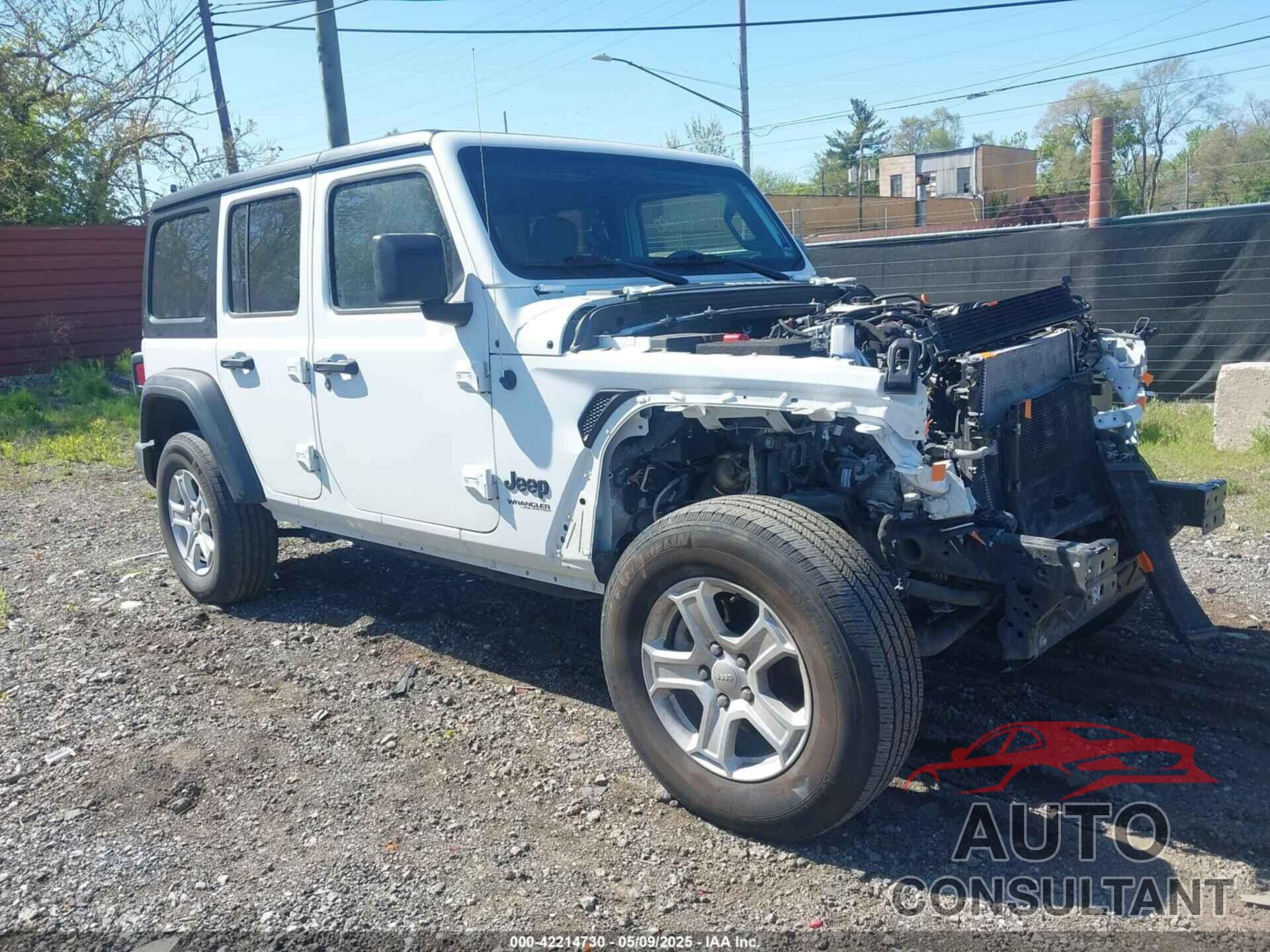 JEEP WRANGLER UNLIMITED 2022 - 1C4HJXDG5NW254016