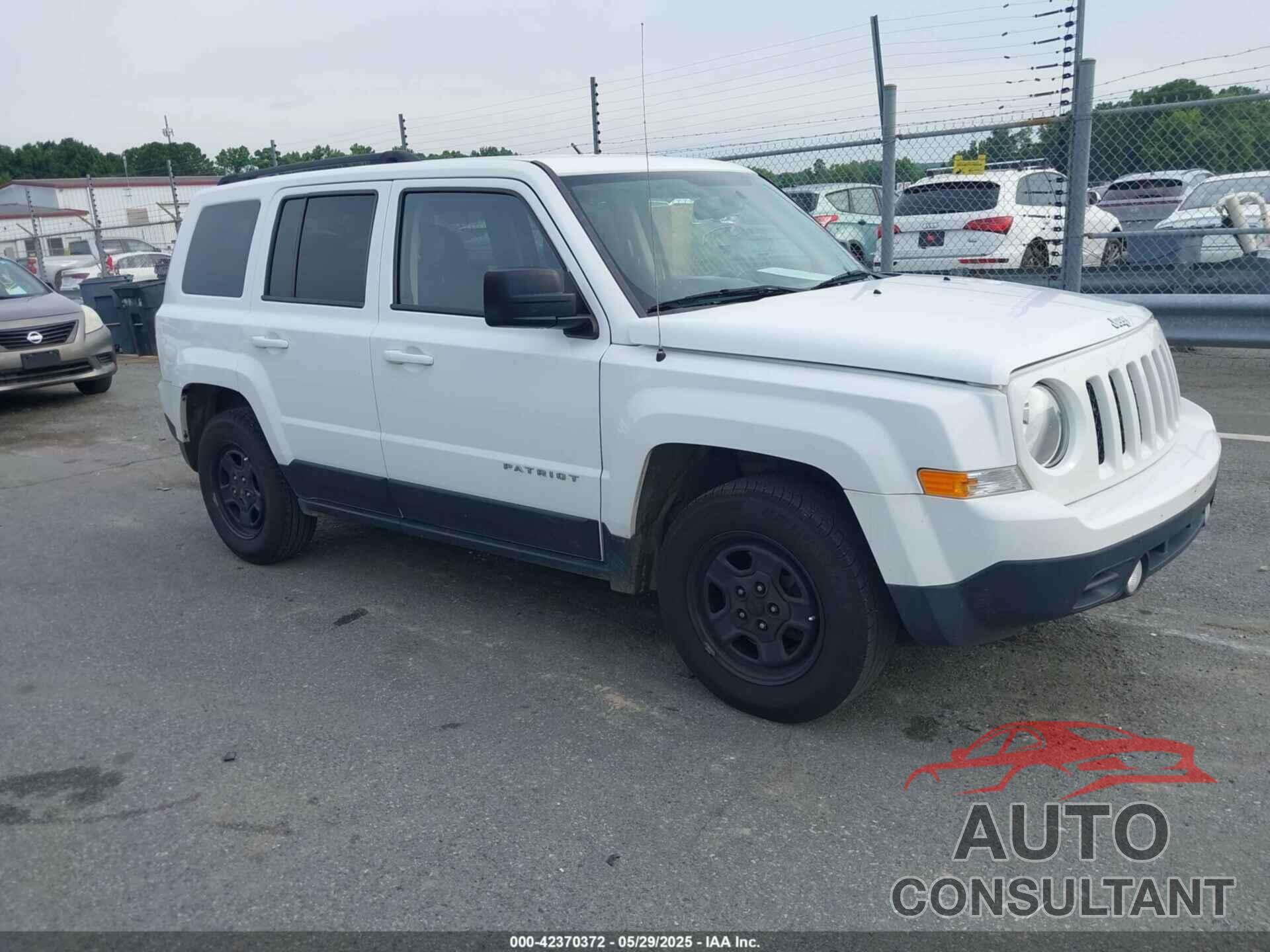 JEEP PATRIOT 2016 - 1C4NJPBBXGD652217