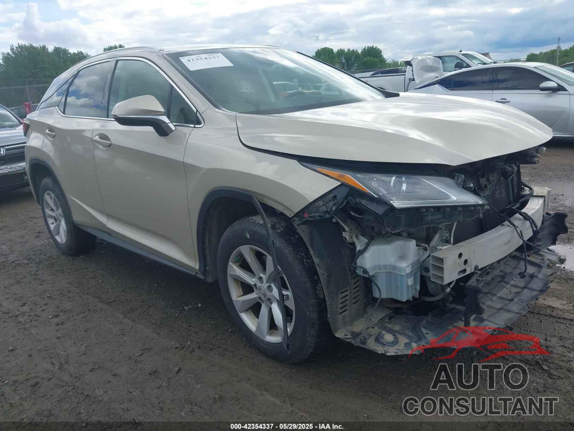 LEXUS RX 350 2017 - 2T2BZMCA0HC127550