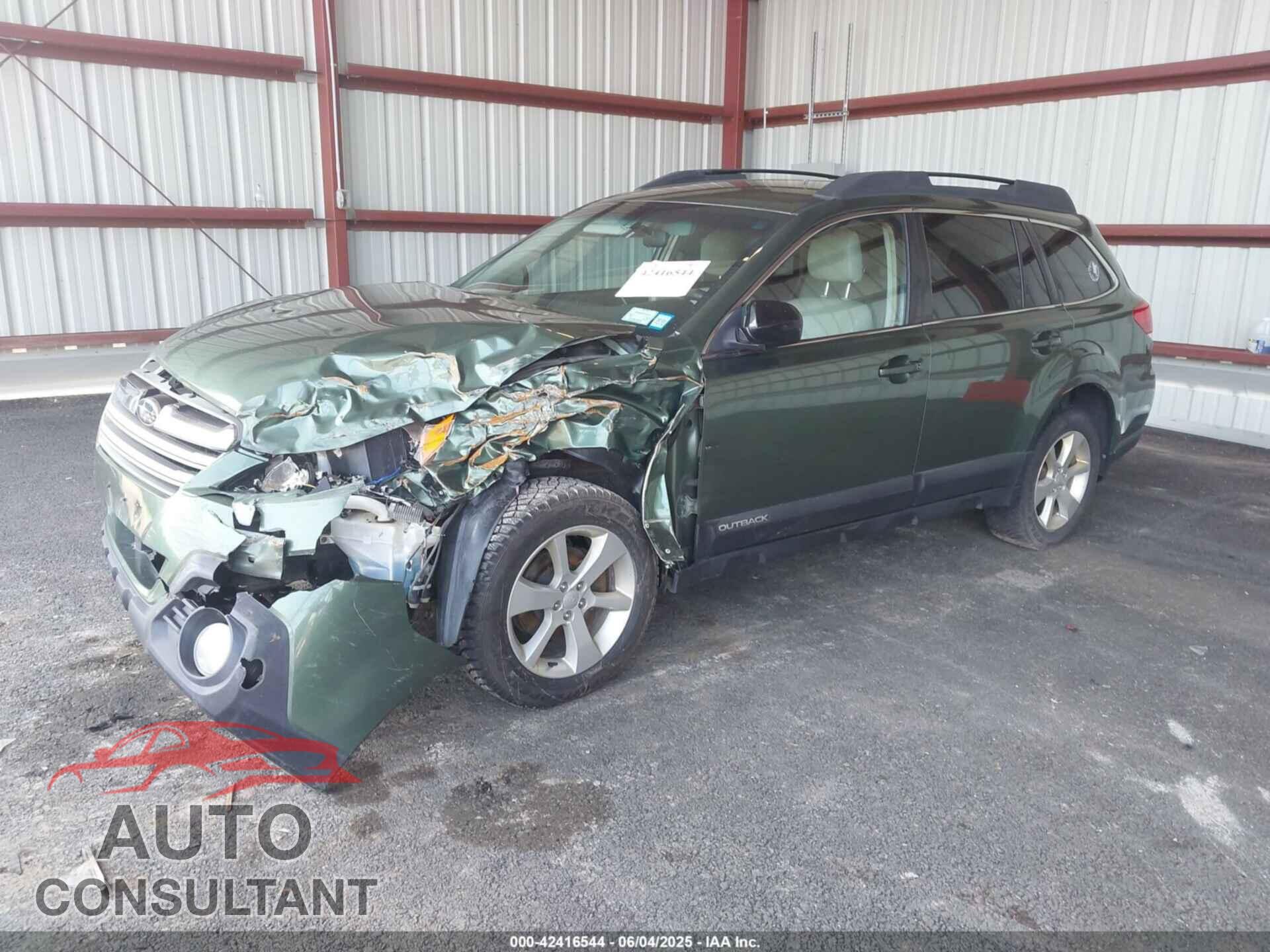 SUBARU OUTBACK 2013 - 4S4BRBCC5D3228625