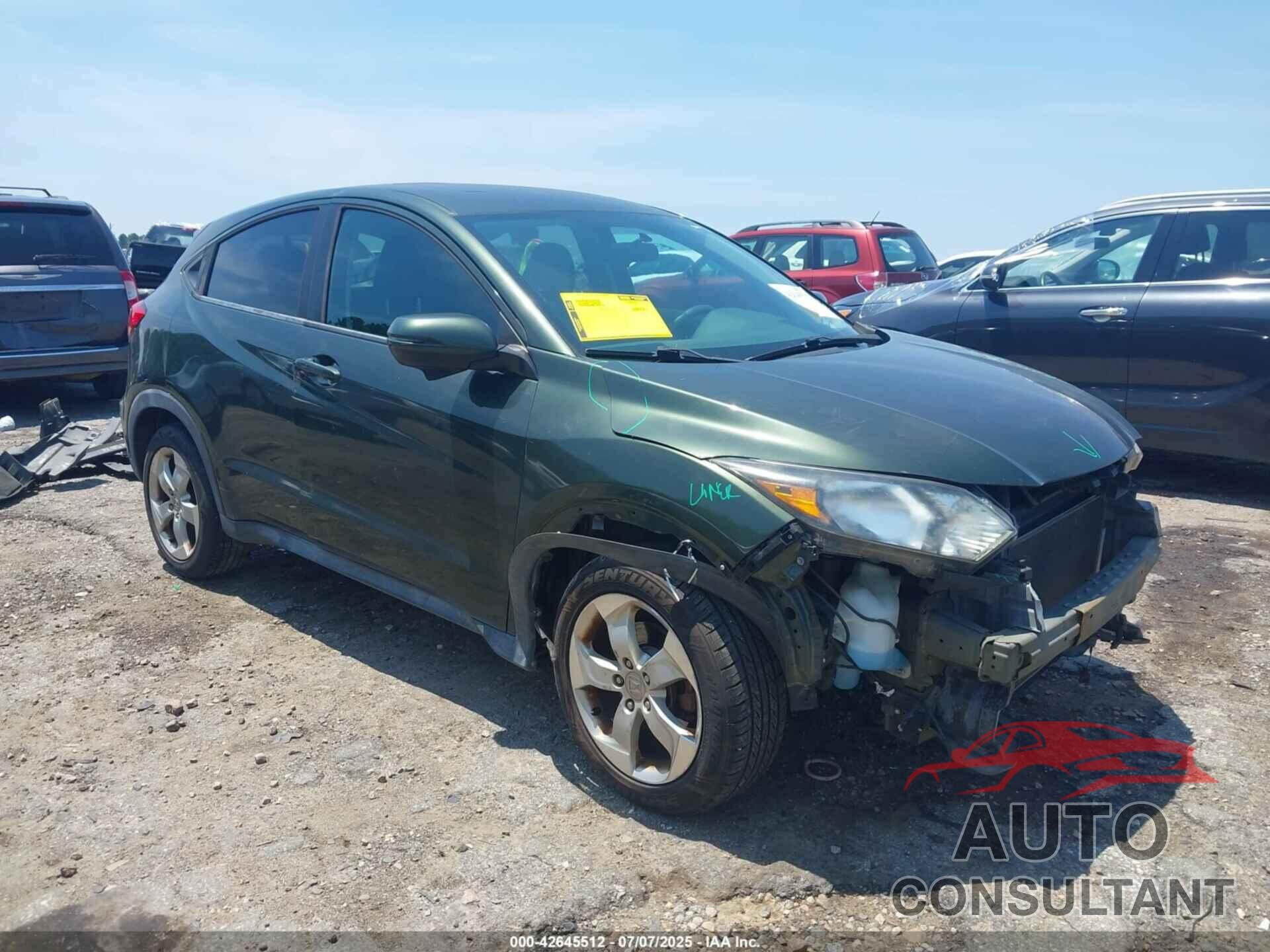 HONDA HR-V 2016 - 3CZRU5H55GM712644