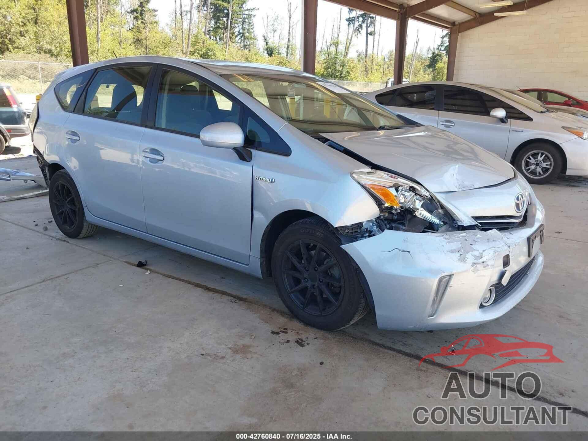 TOYOTA PRIUS V 2014 - JTDZN3EU3E3354591