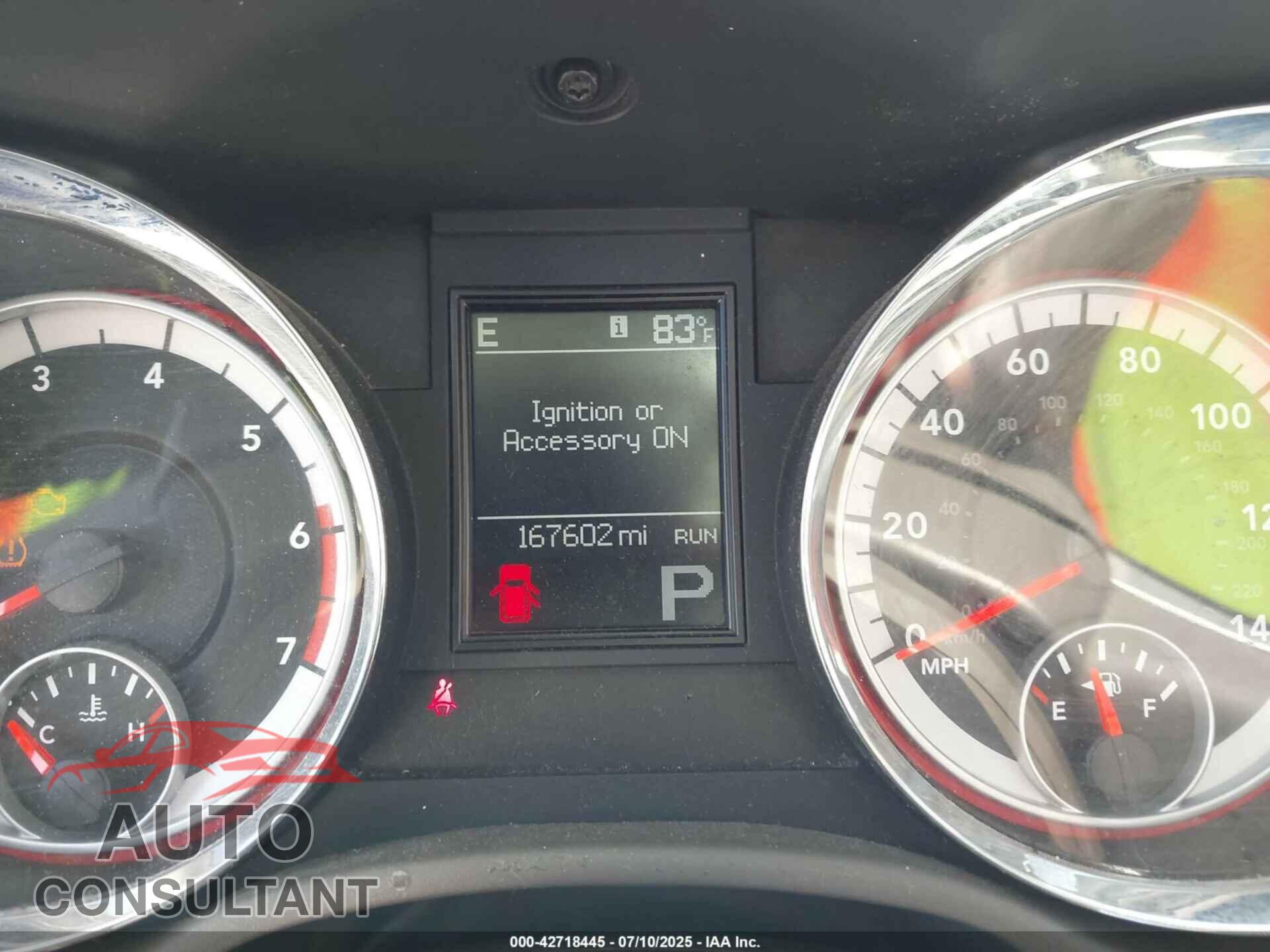 DODGE DURANGO 2011 - 1D4SD4GT2BC638064