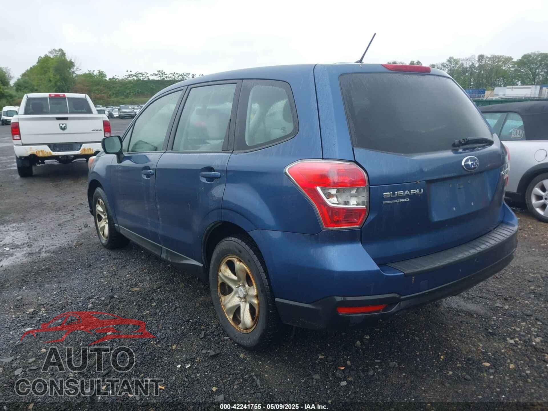 SUBARU FORESTER 2014 - JF2SJAAC2EH406537