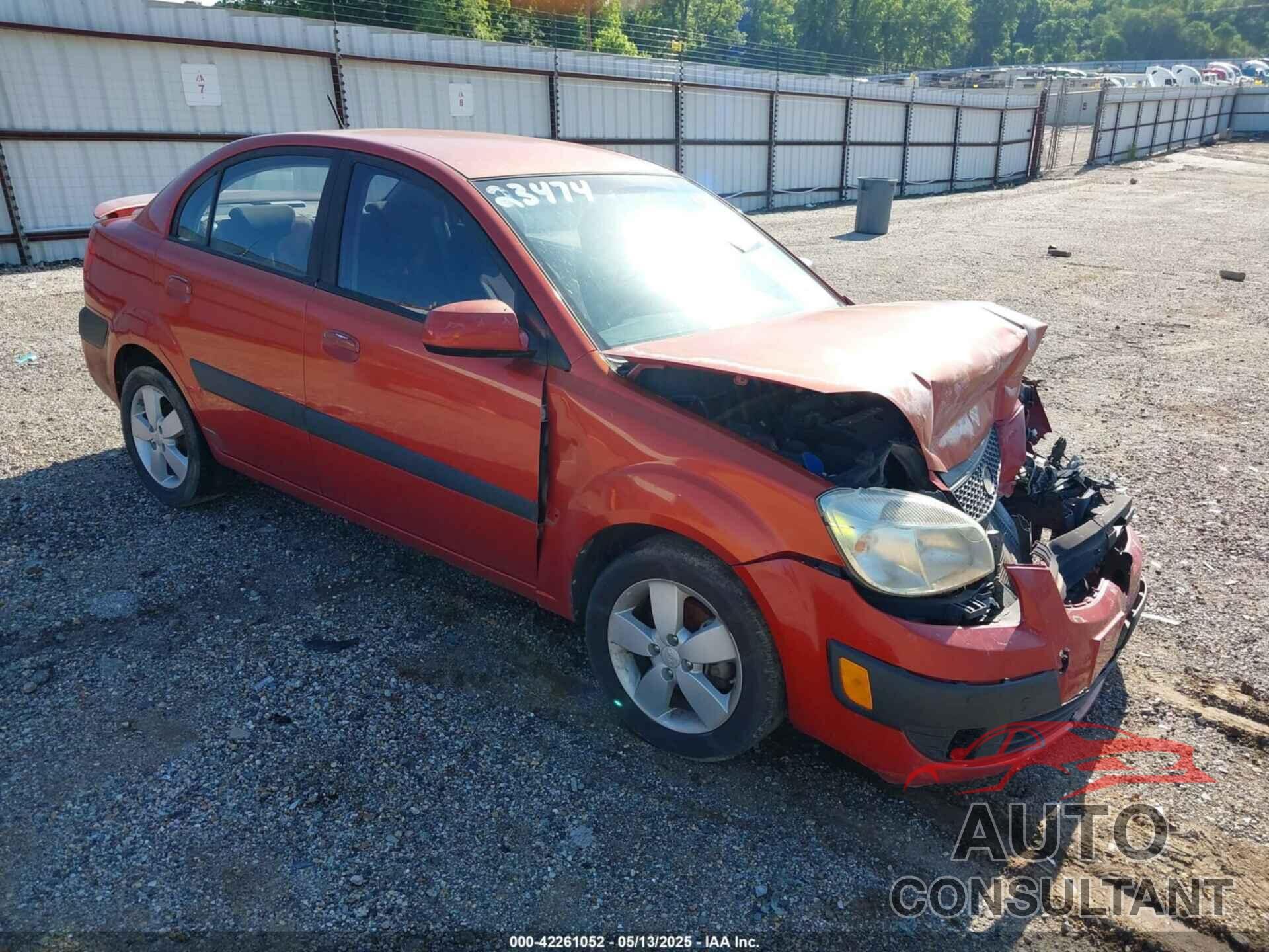 KIA RIO 2009 - KNADE223996539066
