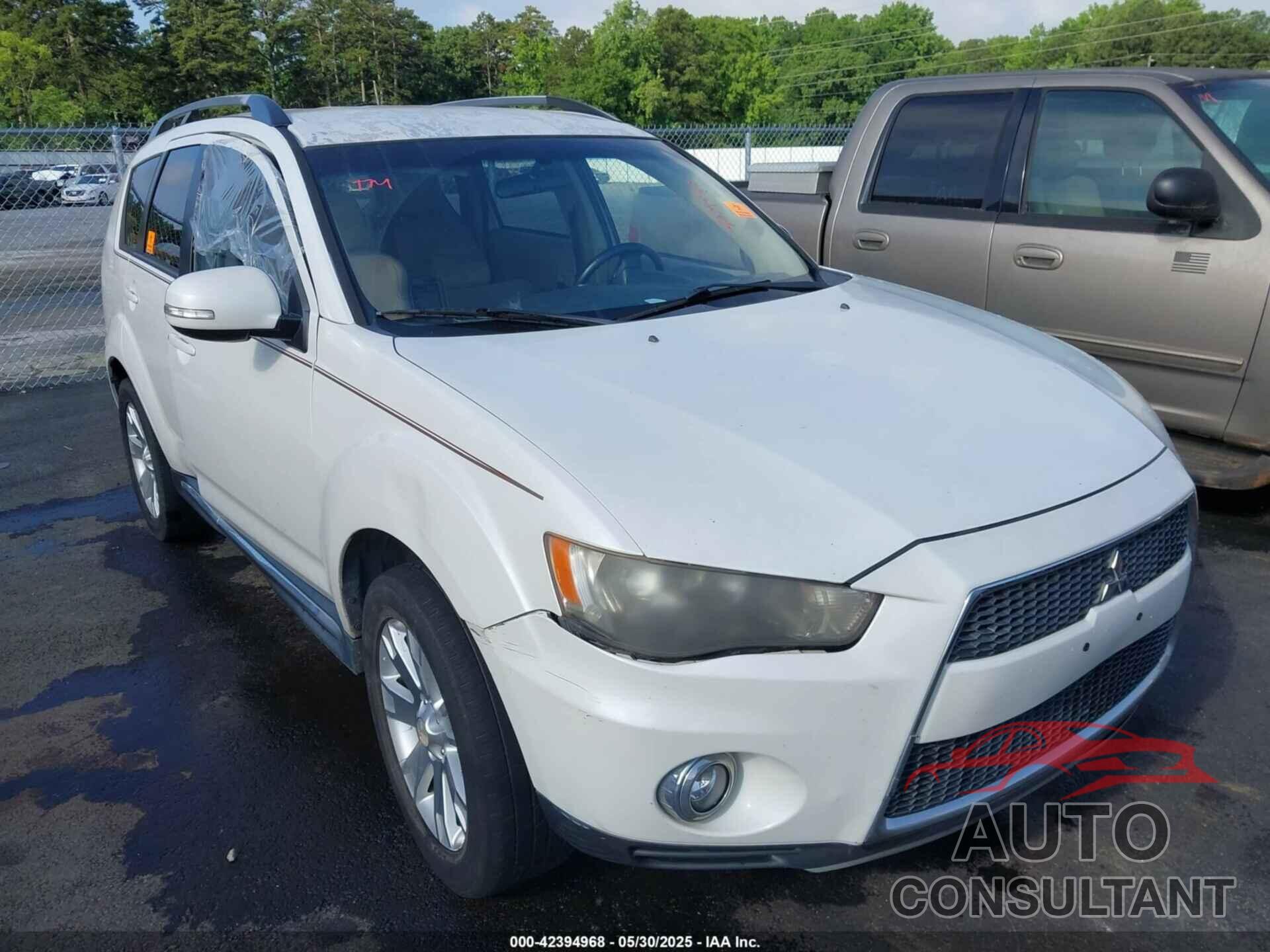 MITSUBISHI OUTLANDER 2012 - JA4AS3AW8CU016019