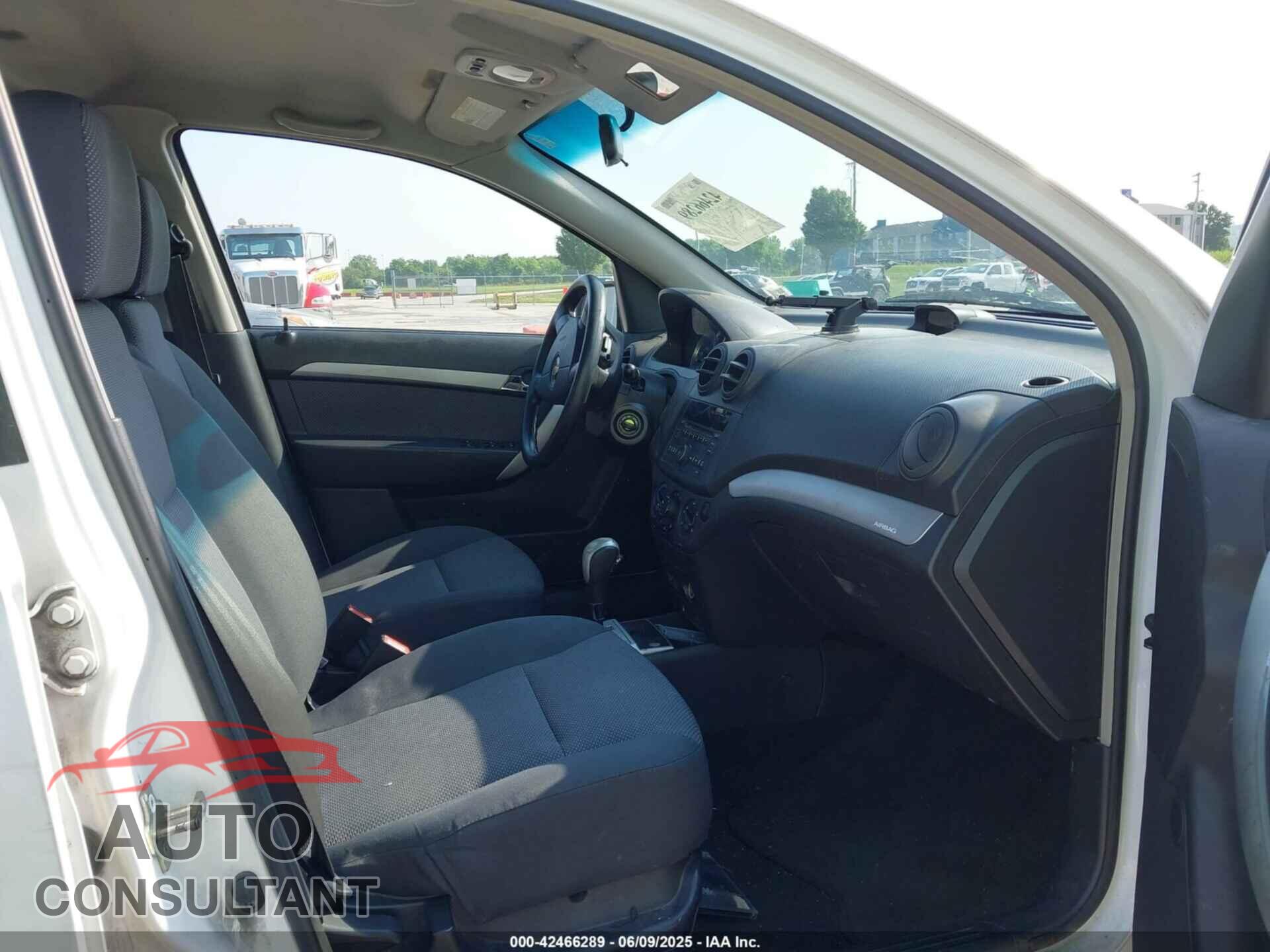 CHEVROLET AVEO 2011 - KL1TD5DE2BB189883
