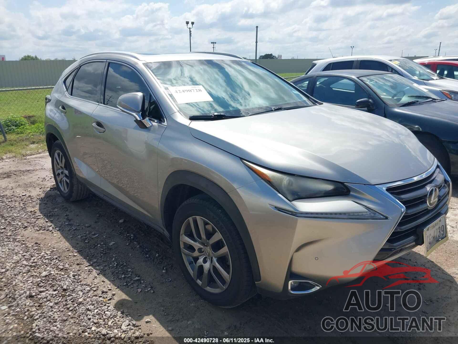 LEXUS NX 200T 2015 - JTJYARBZ4F2011271