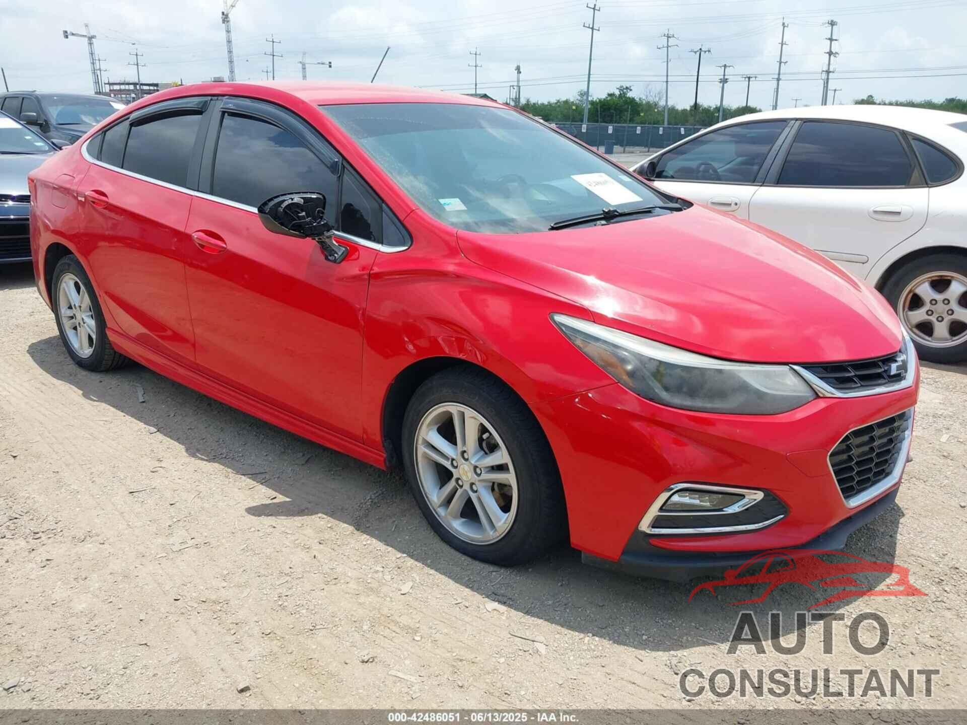 CHEVROLET CRUZE 2016 - 1G1BE5SM3G7245912