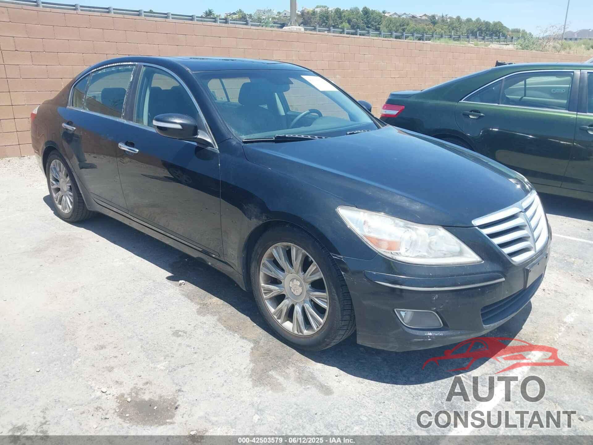 HYUNDAI GENESIS 2009 - KMHGC46E39U046522