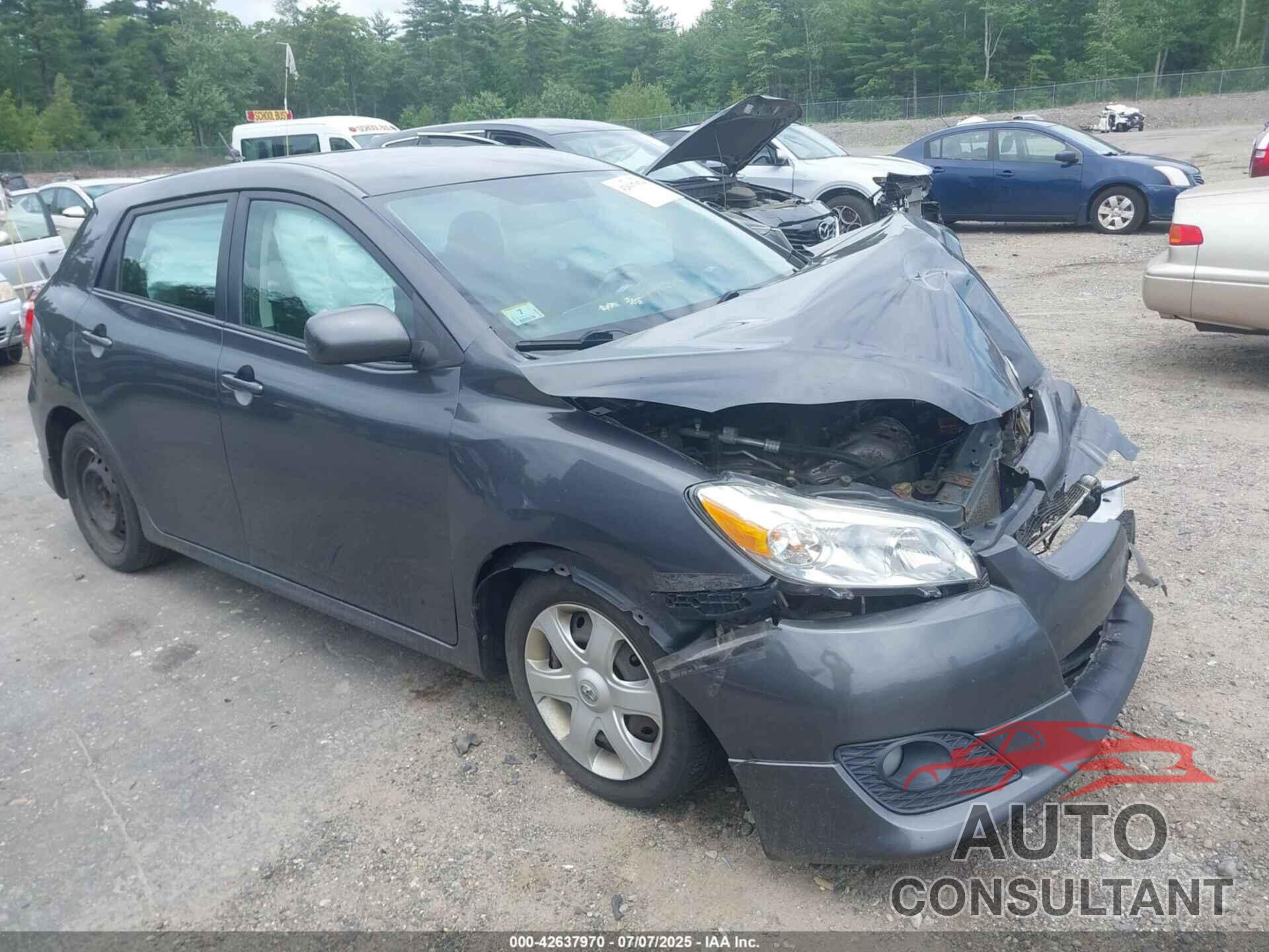 TOYOTA MATRIX 2009 - 2T1KE40E69C006580