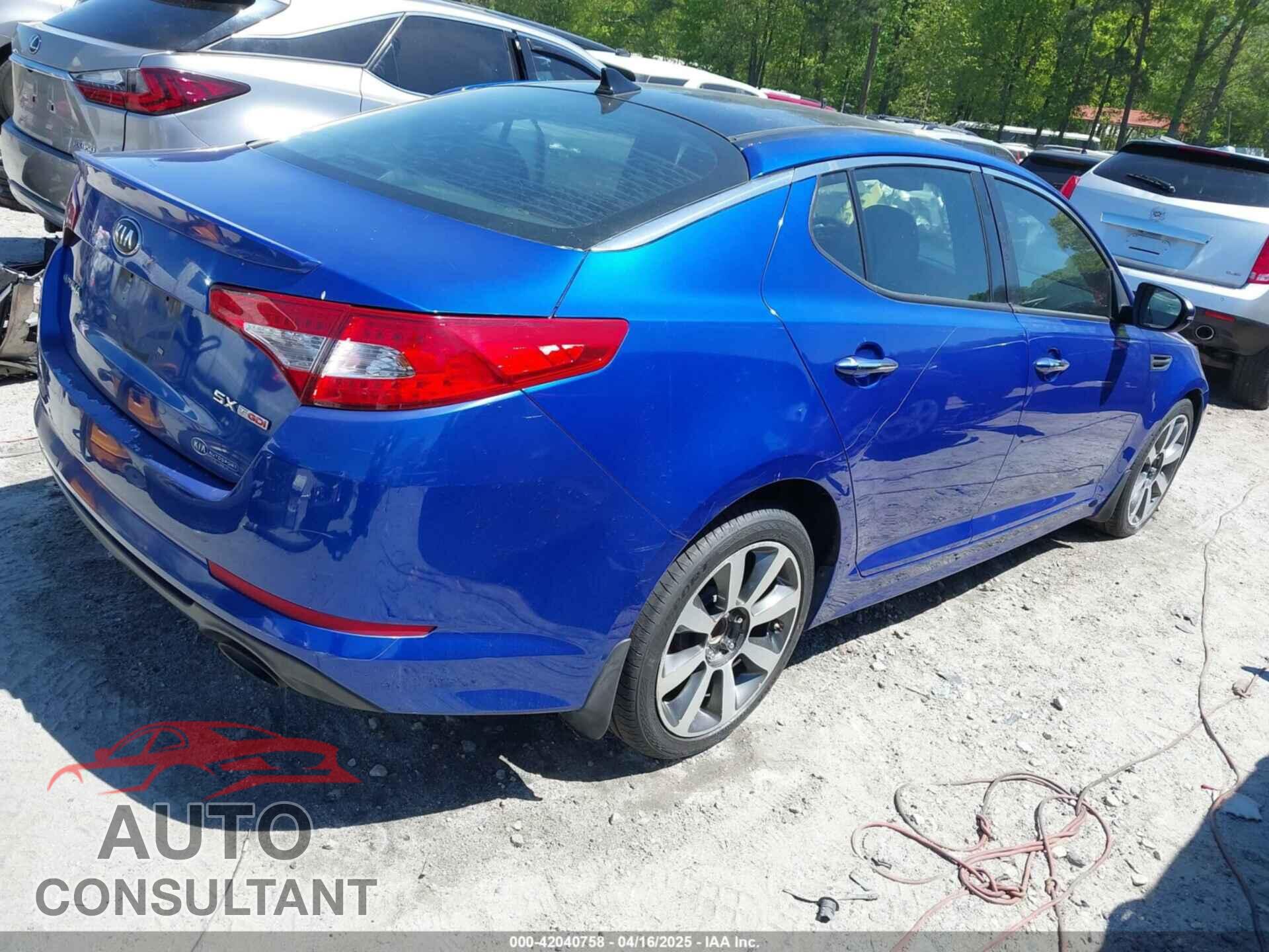 KIA OPTIMA 2013 - 5XXGR4A65DG129810