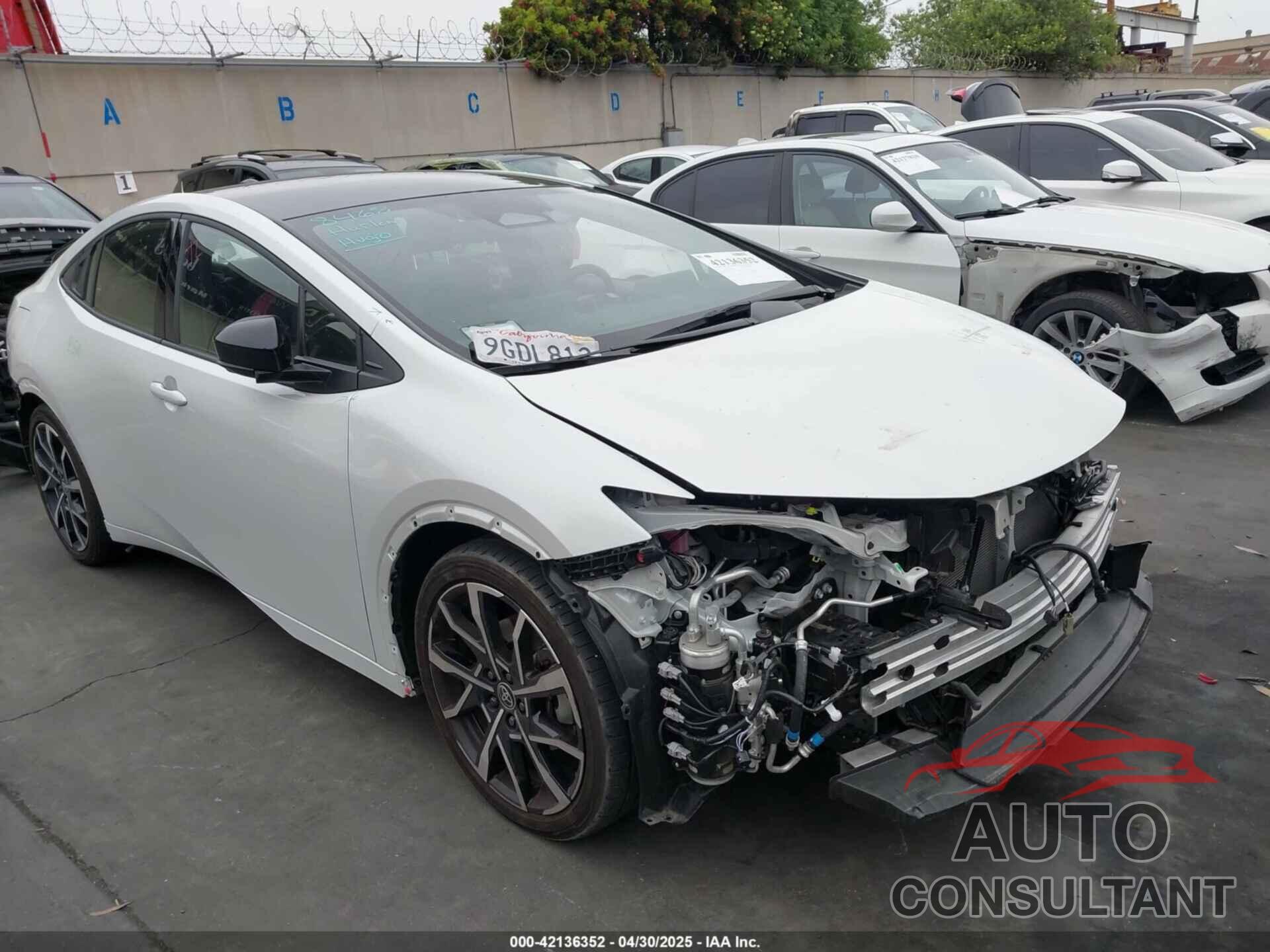TOYOTA PRIUS PRIME 2023 - JTDACACU5P3000181