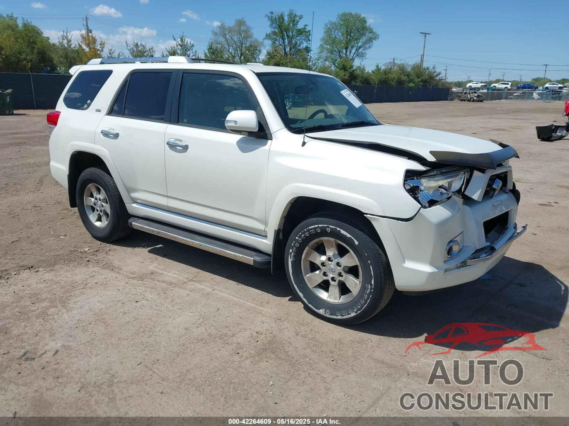 TOYOTA 4RUNNER 2012 - JTEBU5JRXC5077713