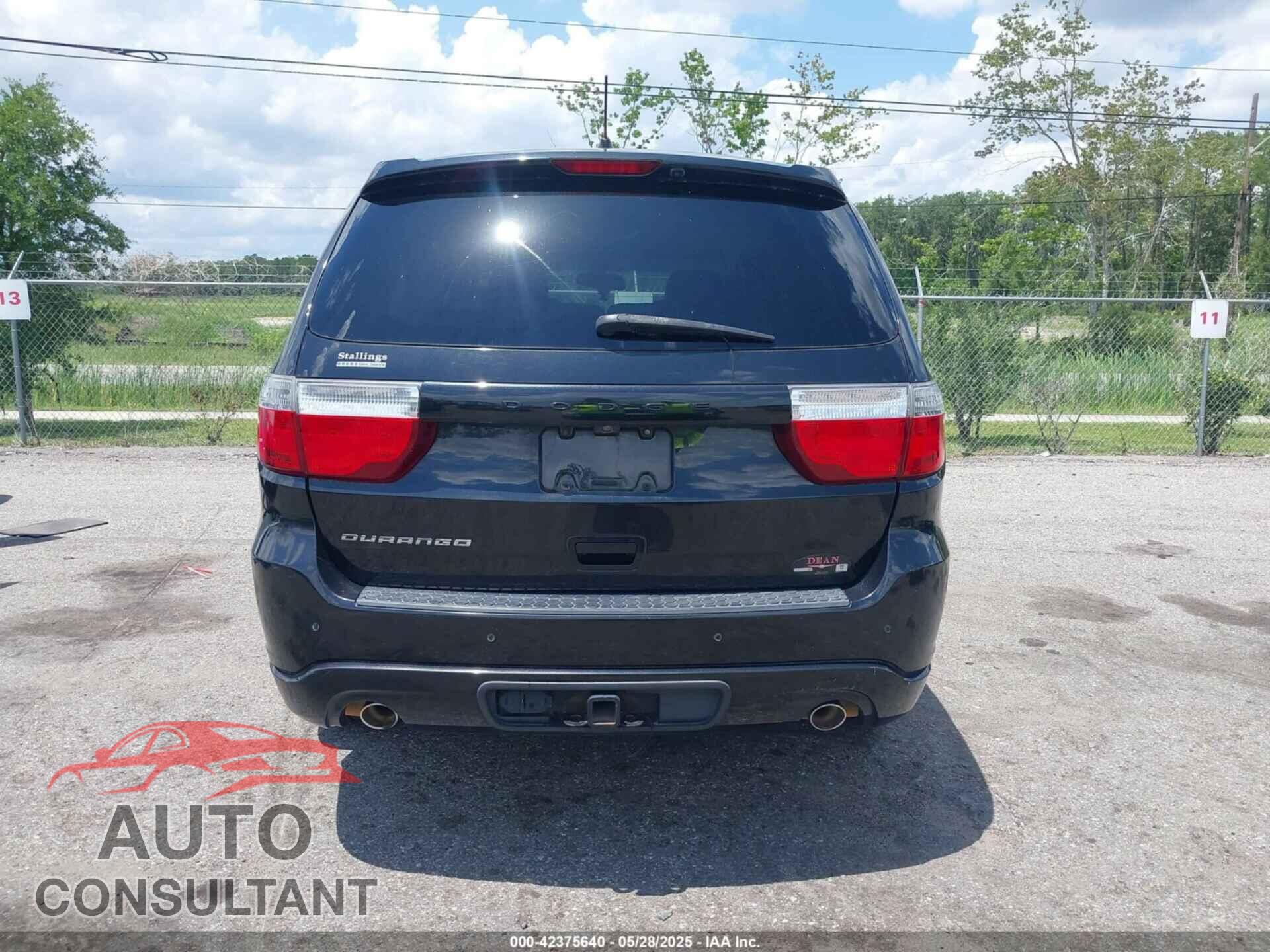 DODGE DURANGO 2013 - 1C4RDHAG2DC686214