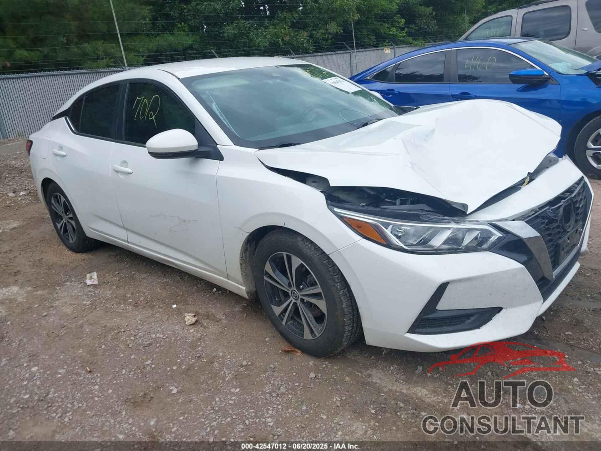 NISSAN SENTRA 2020 - 3N1AB8CV3LY309740