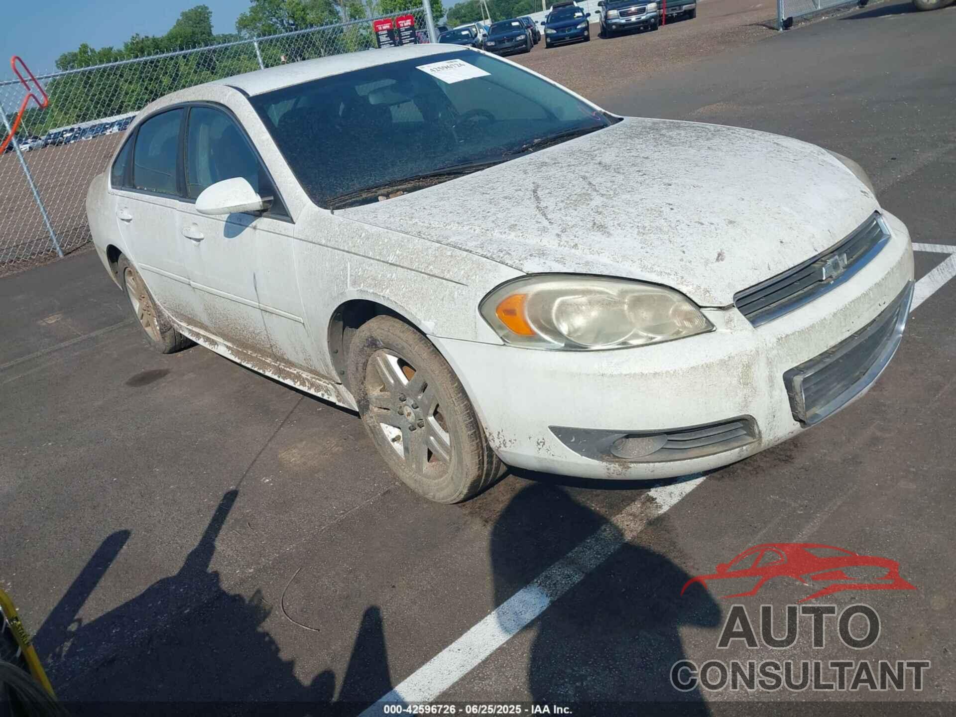 CHEVROLET IMPALA 2011 - 2G1WB5EK1B1154485