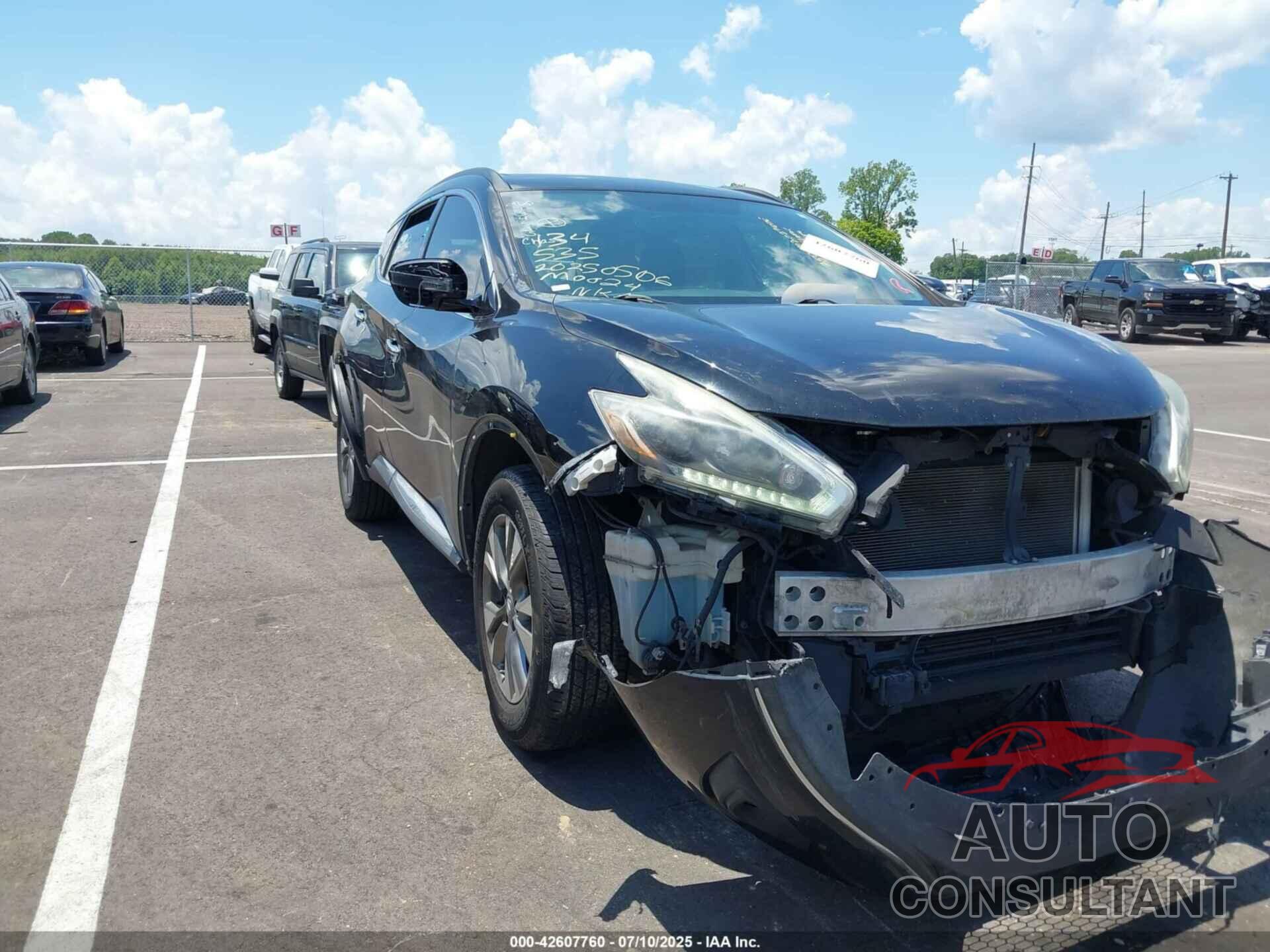 NISSAN MURANO 2018 - 5N1AZ2MH8JN134535