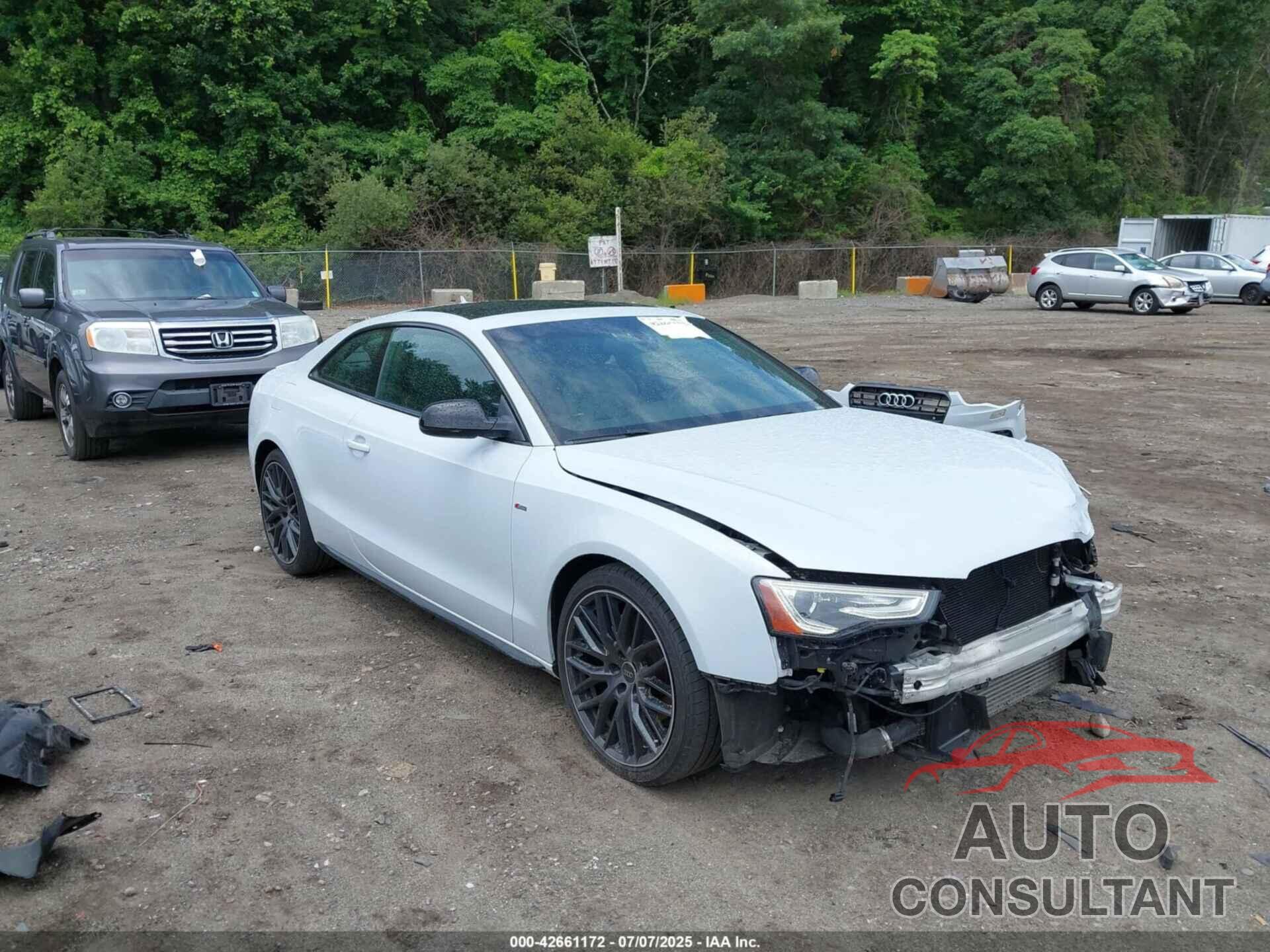 AUDI A5 2017 - WAUD2AFRXHA000226