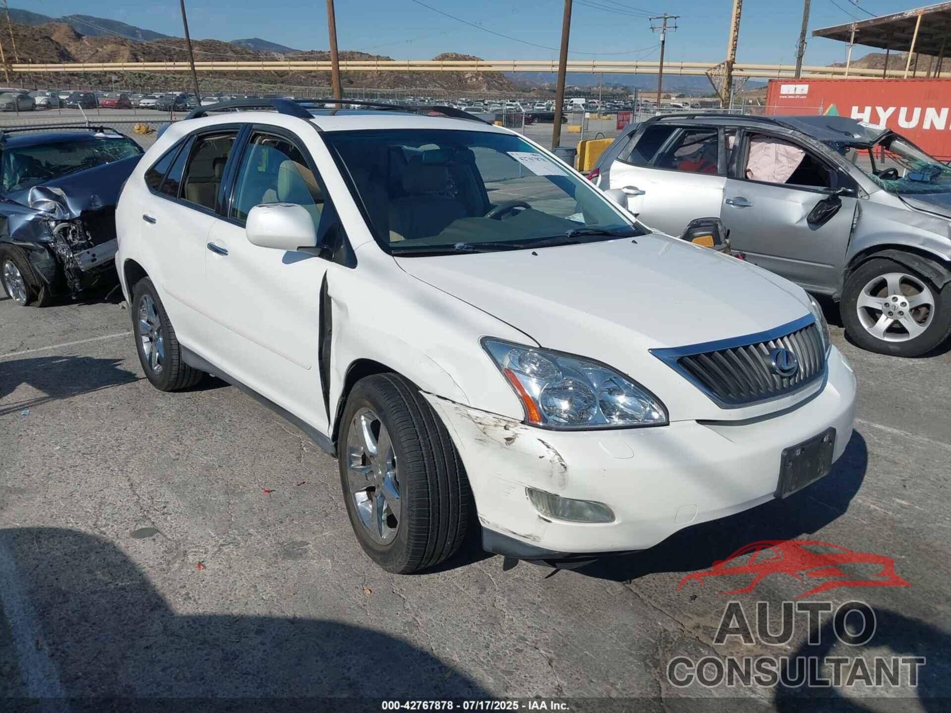 LEXUS RX 350 2009 - 2T2GK31U09C058765