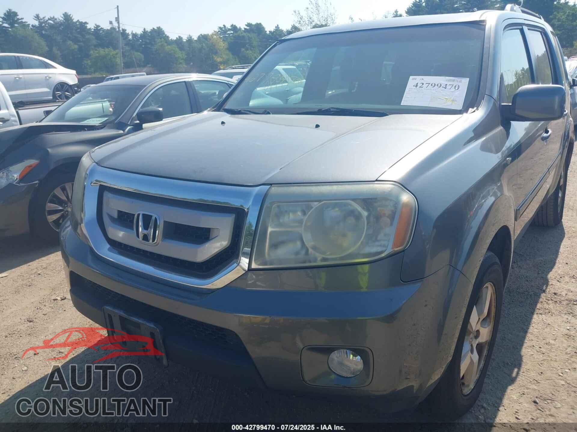HONDA PILOT 2011 - 5FNYF4H53BB035760