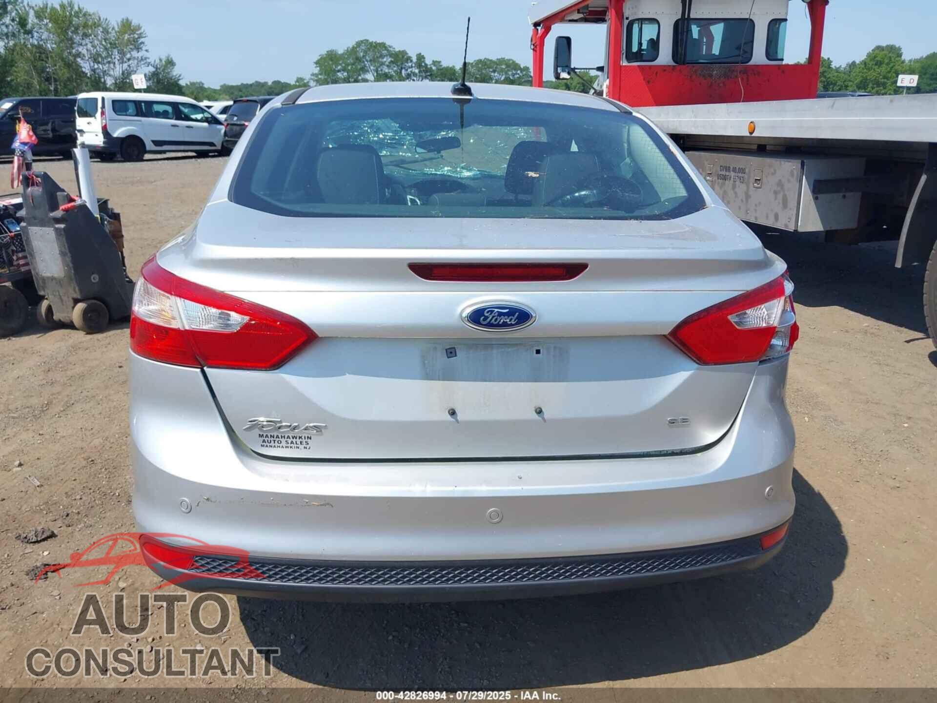 FORD FOCUS 2014 - 1FADP3F2XEL409139