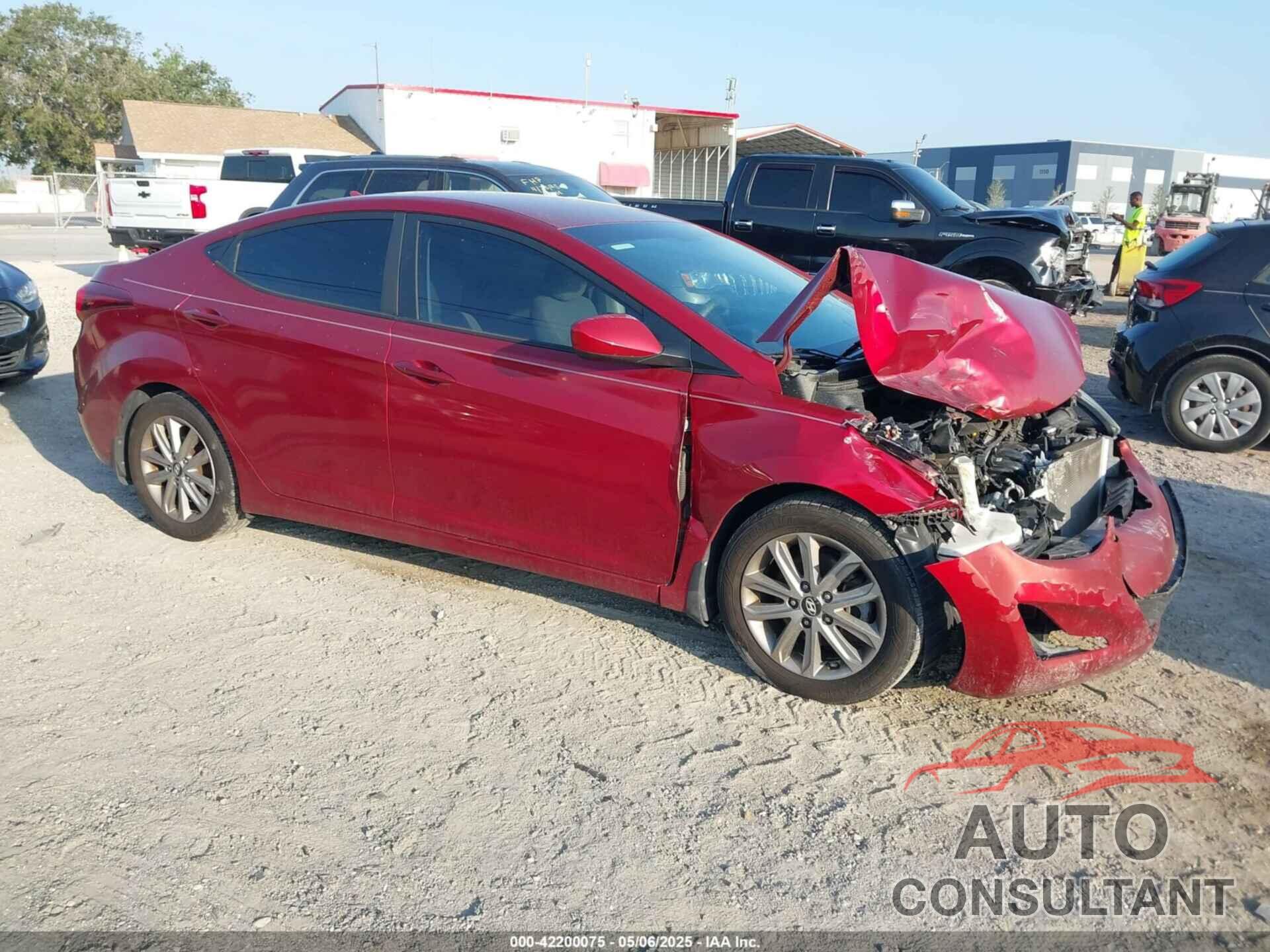HYUNDAI ELANTRA 2015 - 5NPDH4AE2FH584067