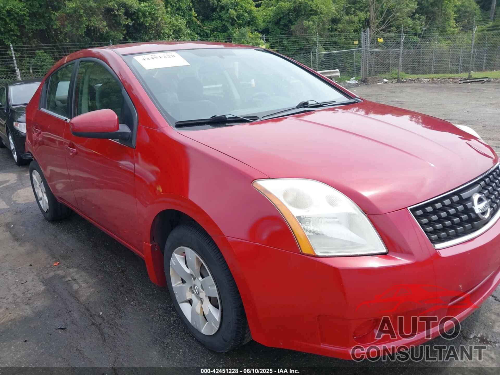 NISSAN SENTRA 2009 - 3N1AB61E29L612568
